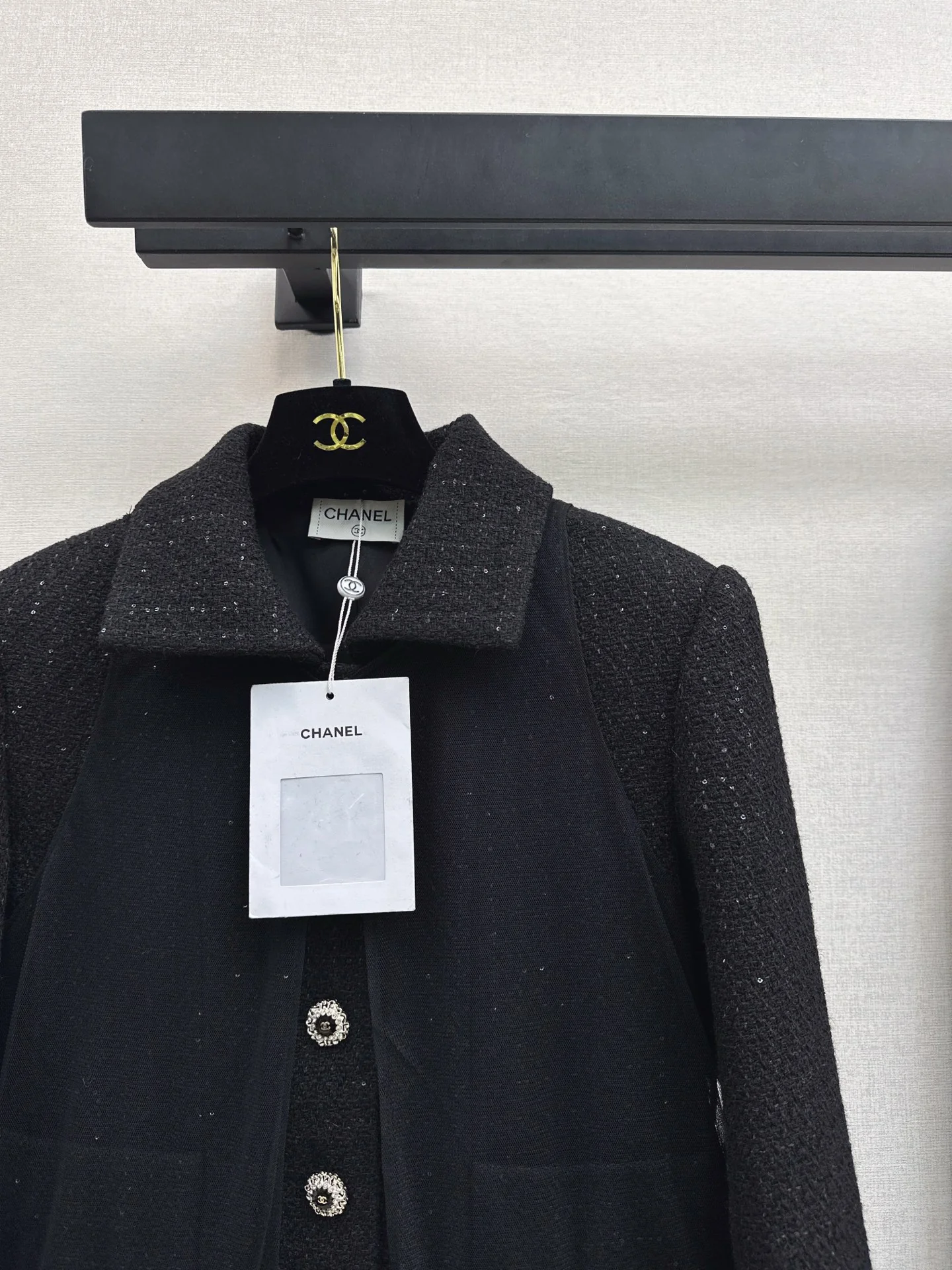 Chan 25fw woven tweed jacket