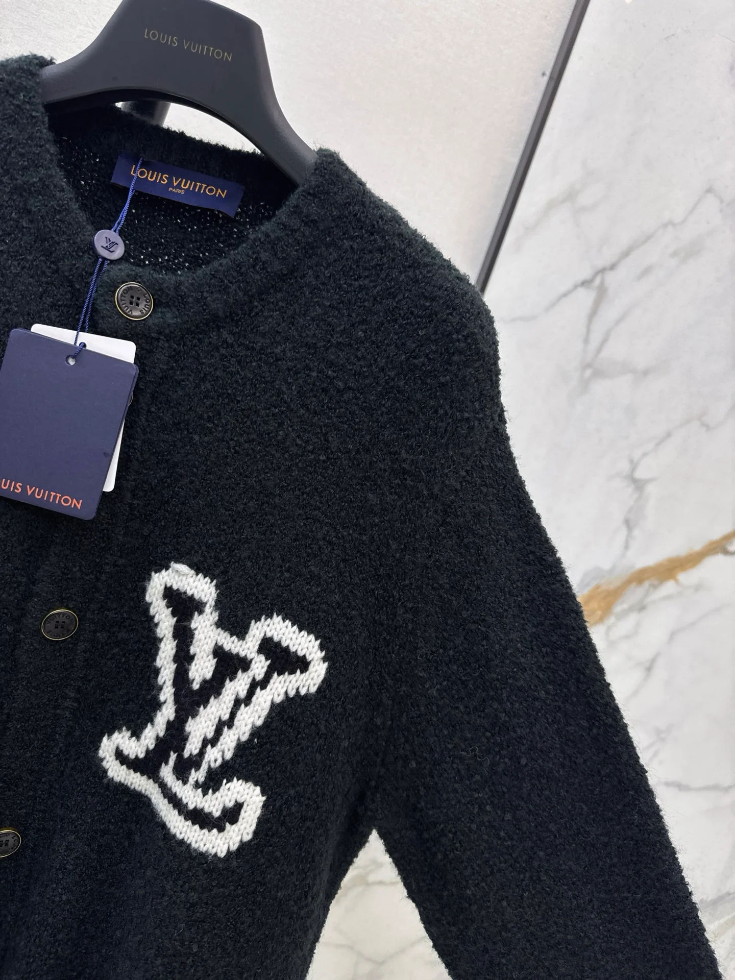 Loui 25fw jacquard cardigan