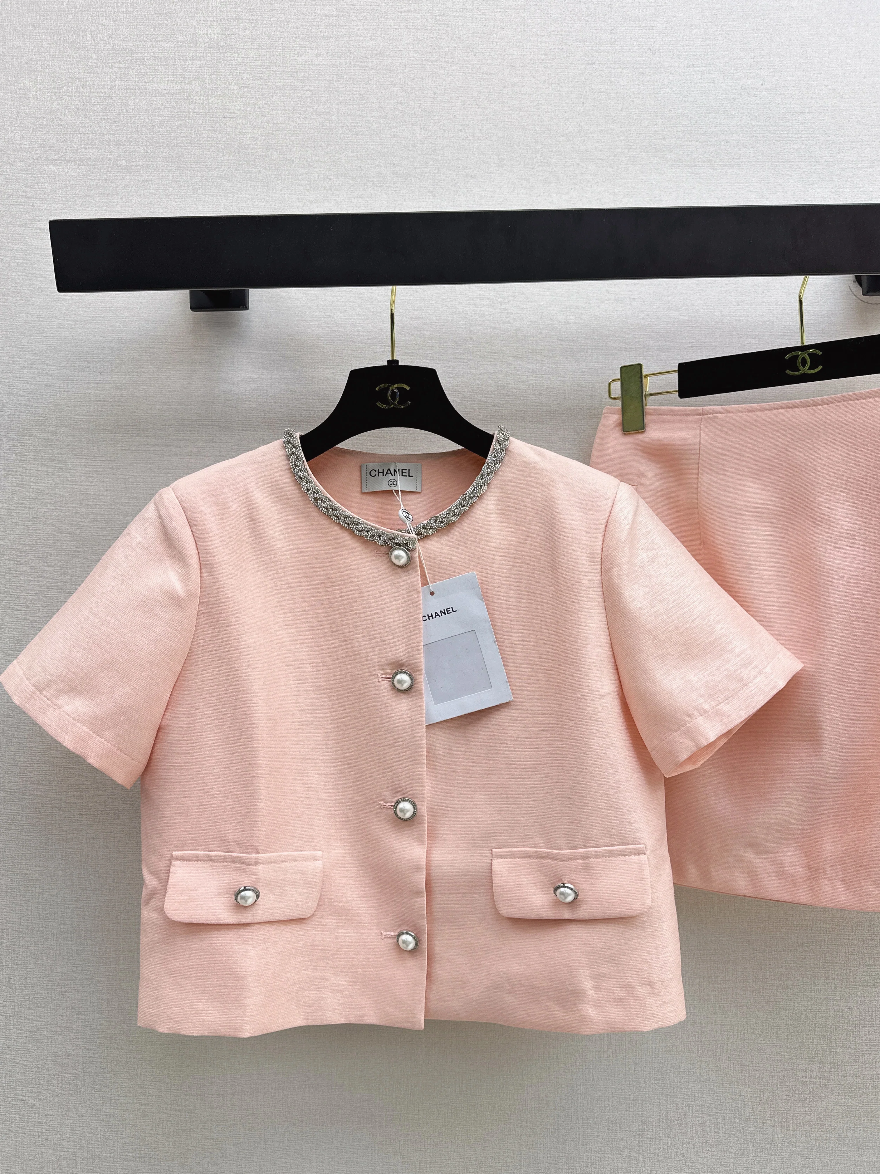 Chan 26ss tweed outfit sets