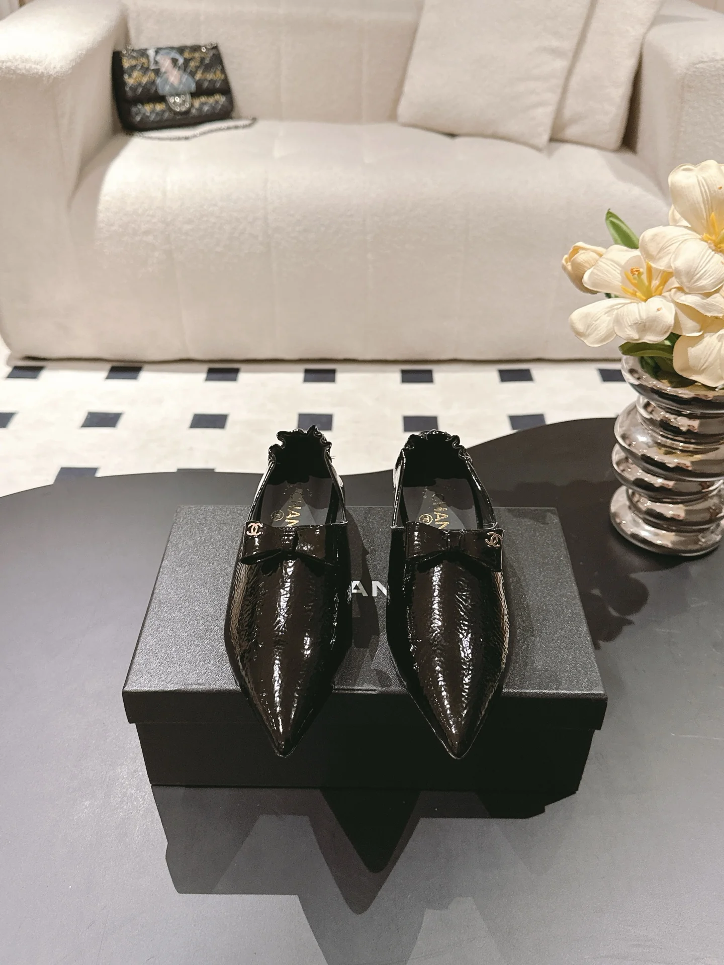 Chan 25fw mary jane flats
