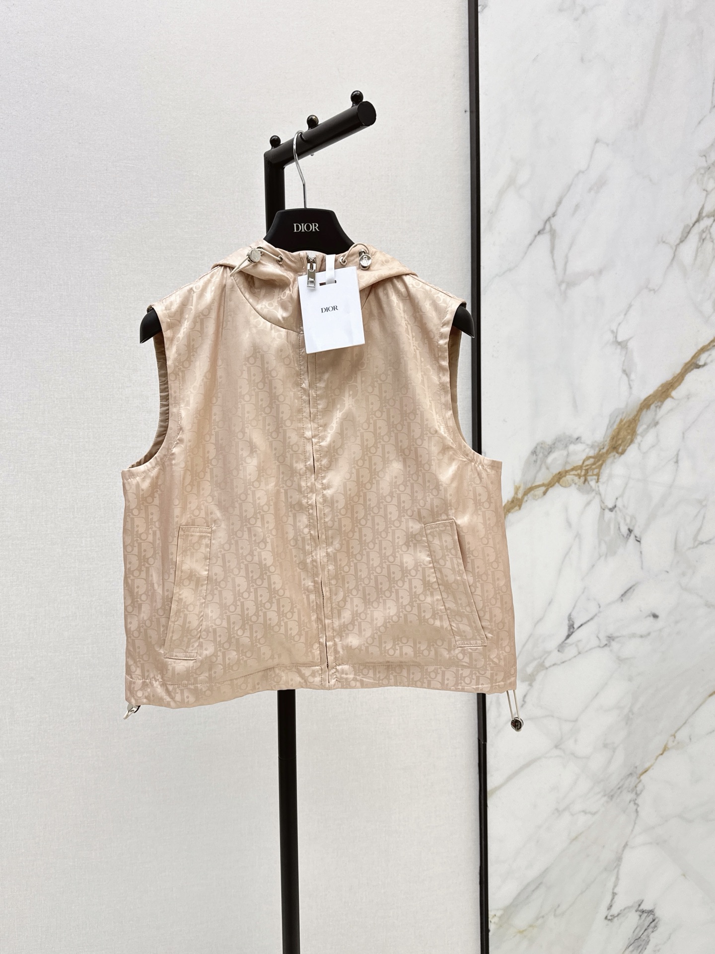 CD 26ss hooded vest jacket