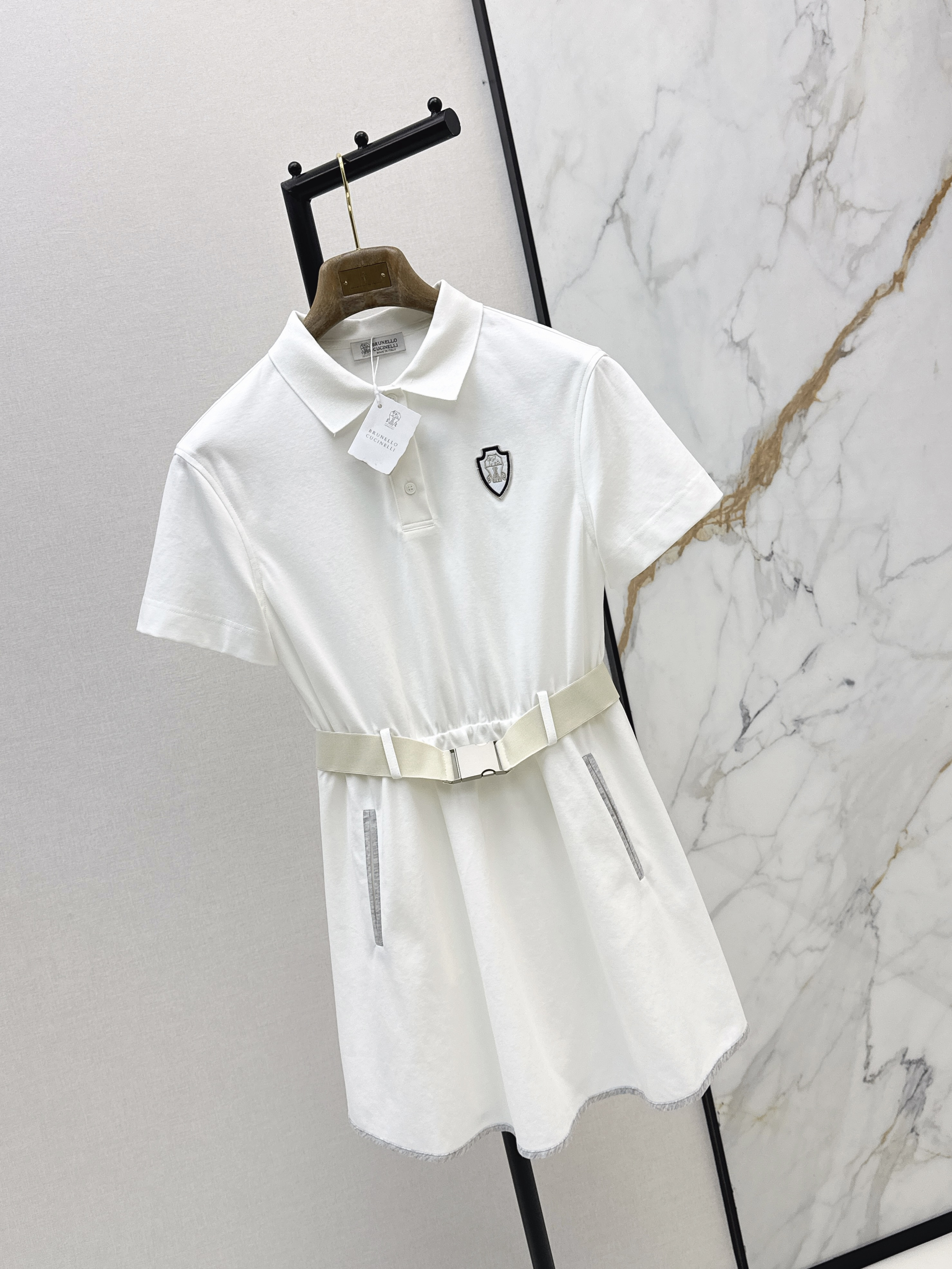 Brun 26ss polo dress