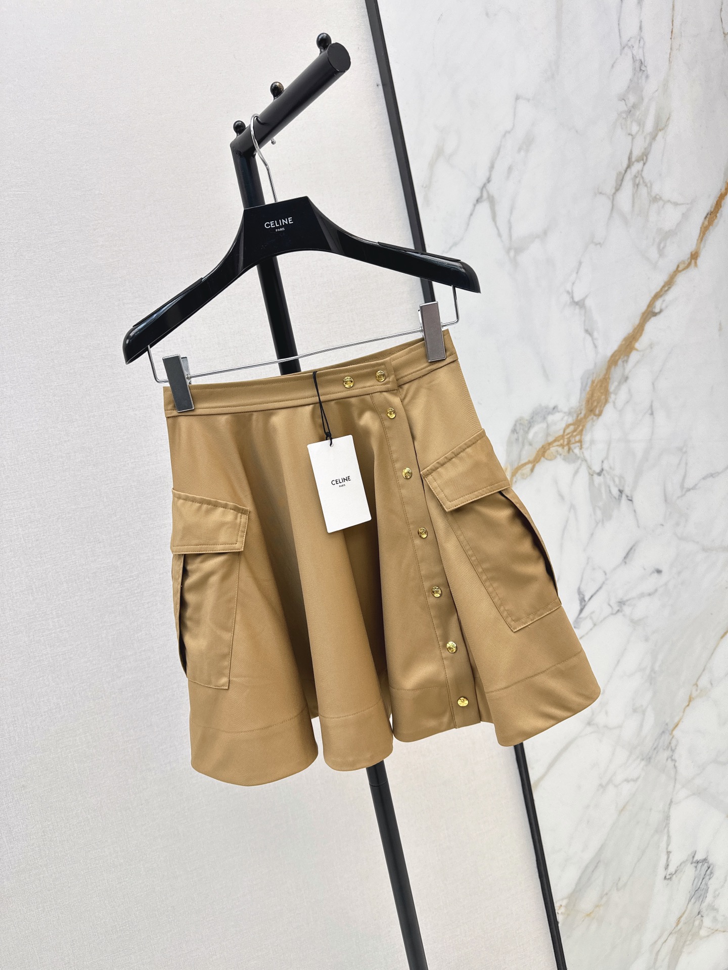 Celi 26ss cargo mini skirt