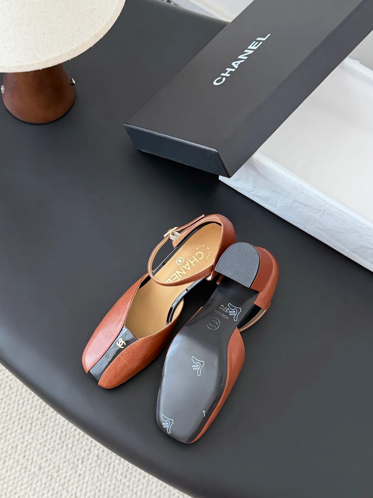 Chan 26ss chunky heels