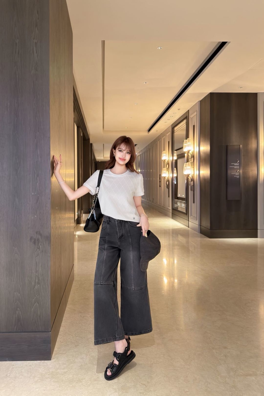 Chan 26ss cropped jeans