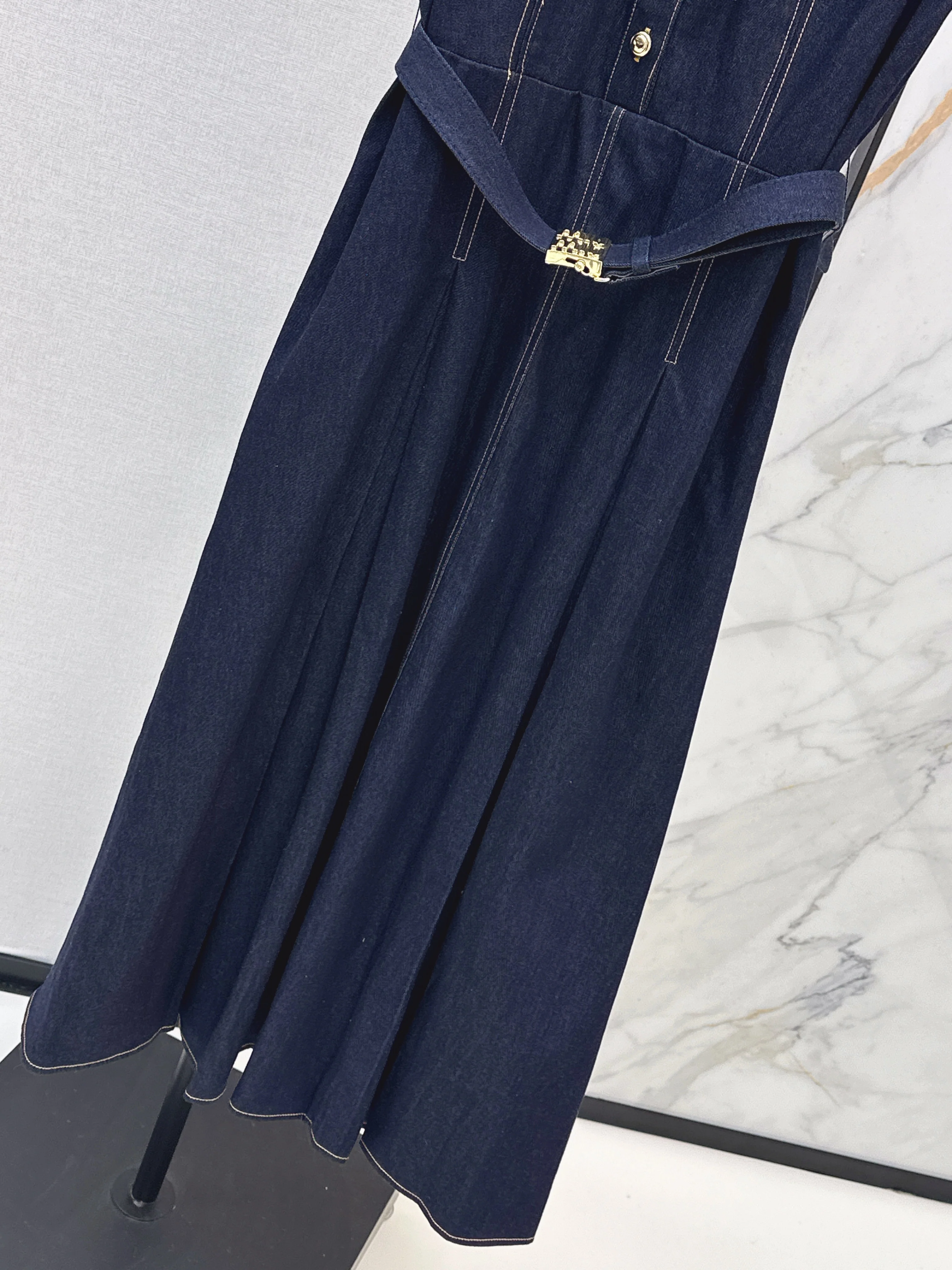 Miu 26ss denim dress