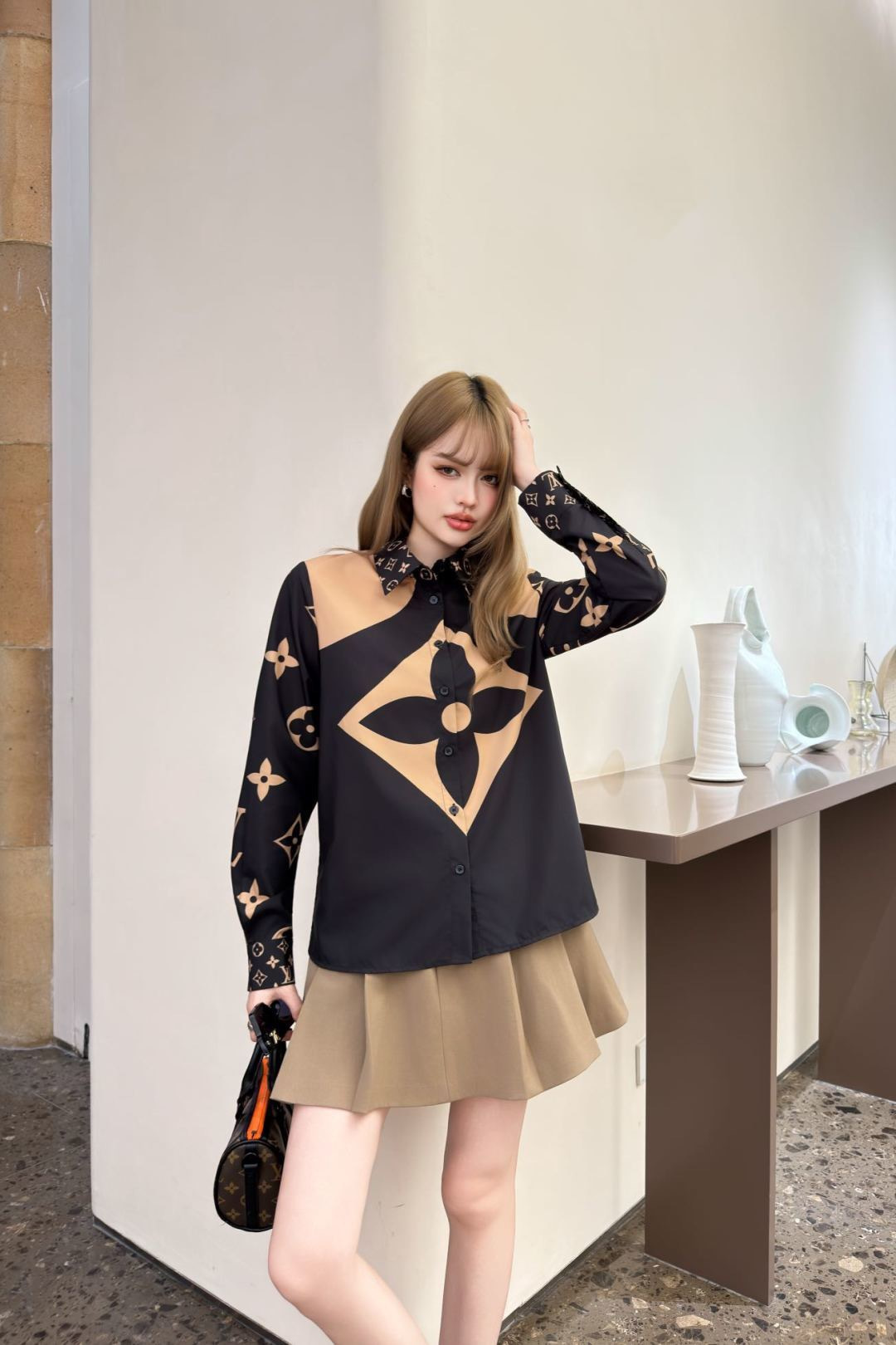 Loui 26ss print shirt