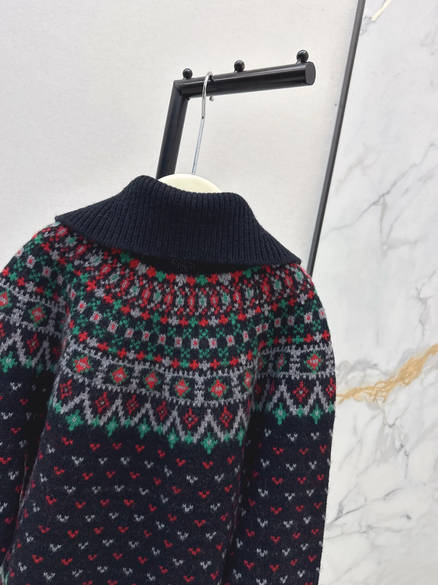 Ralp 26ss fair isle cardigan