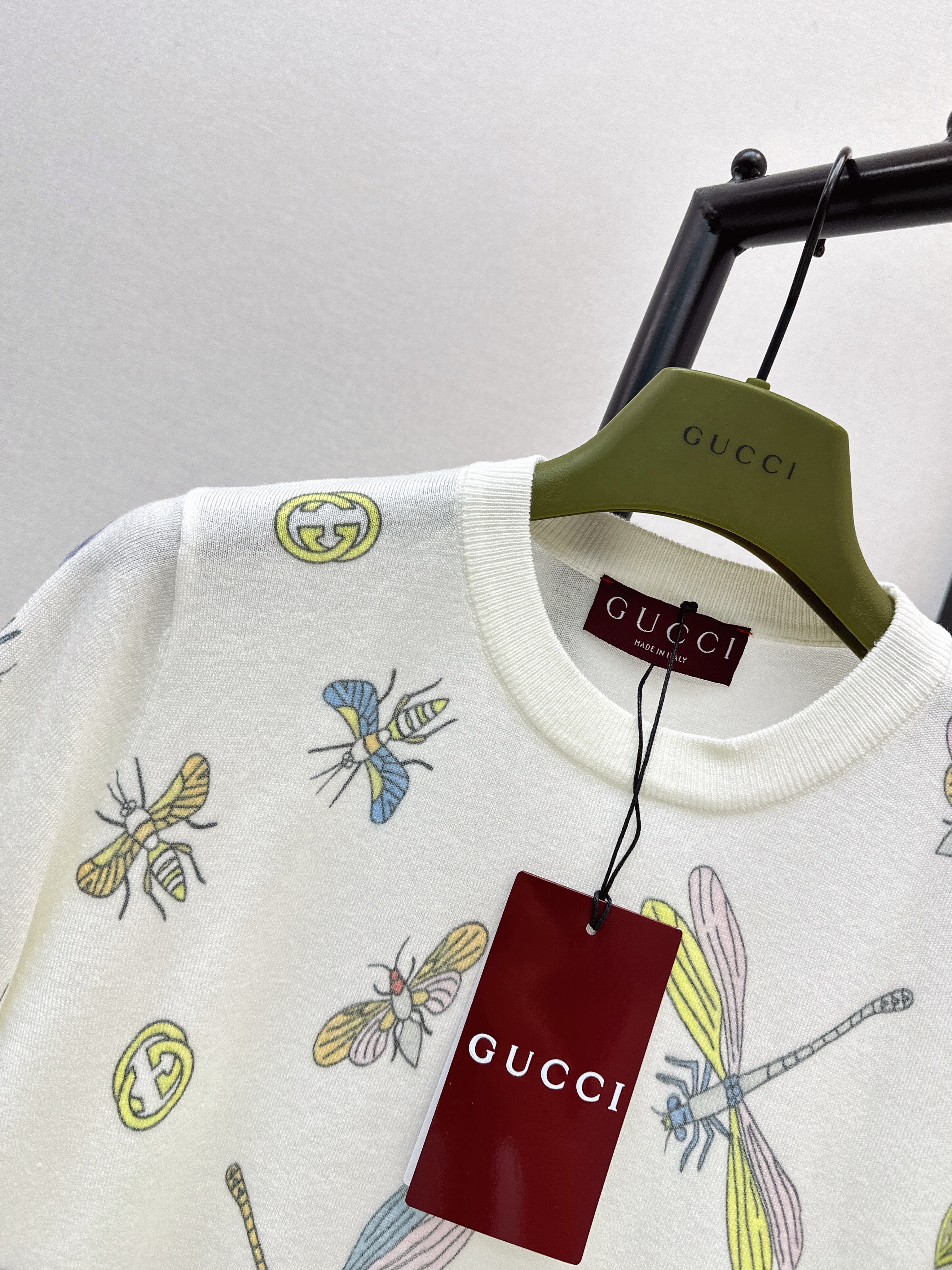 Guc 26ss embroidery sweater