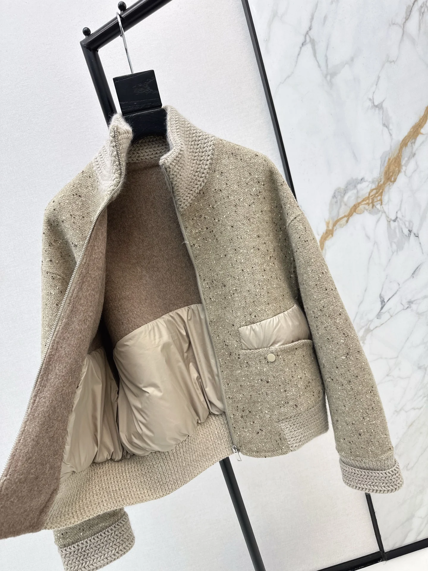 Max 26ss contract woolen down jacket