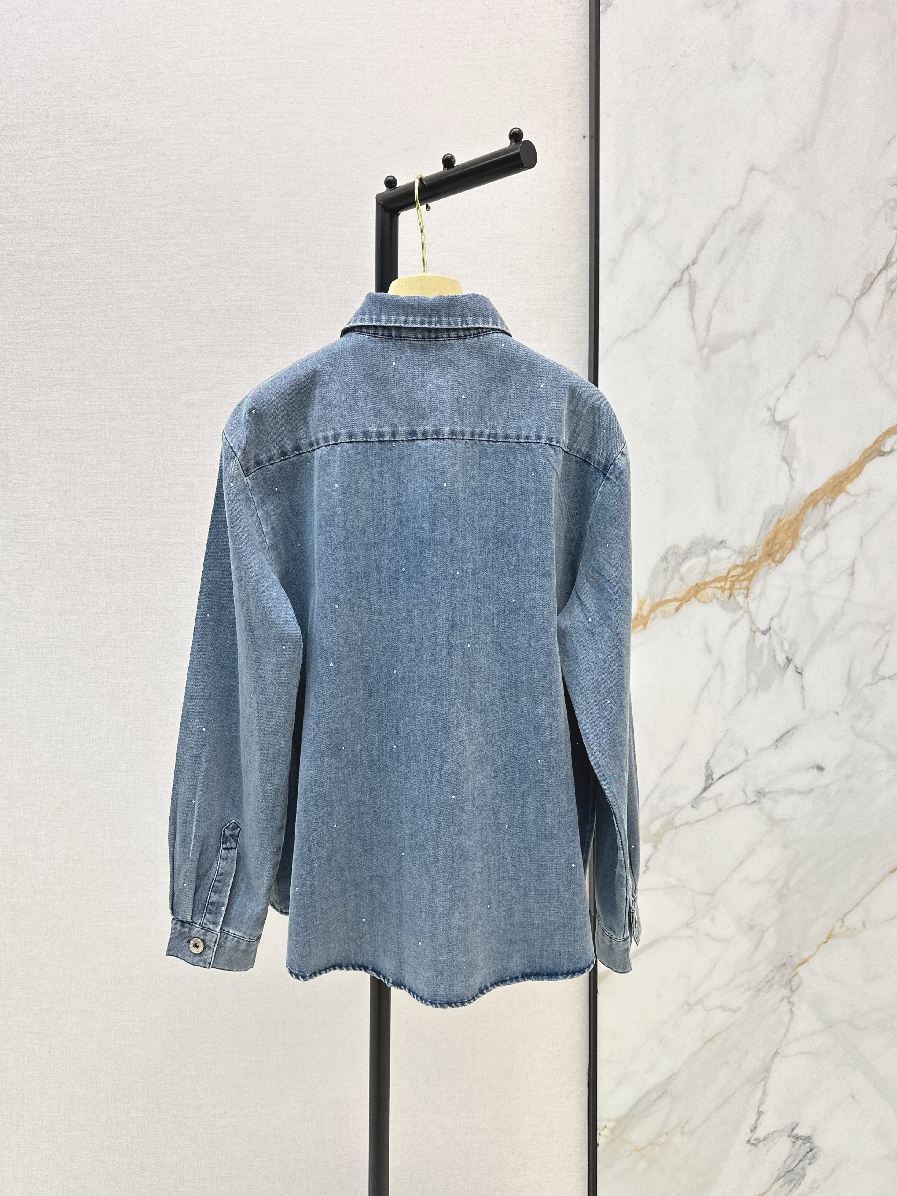 Miu 26ss denim shirt