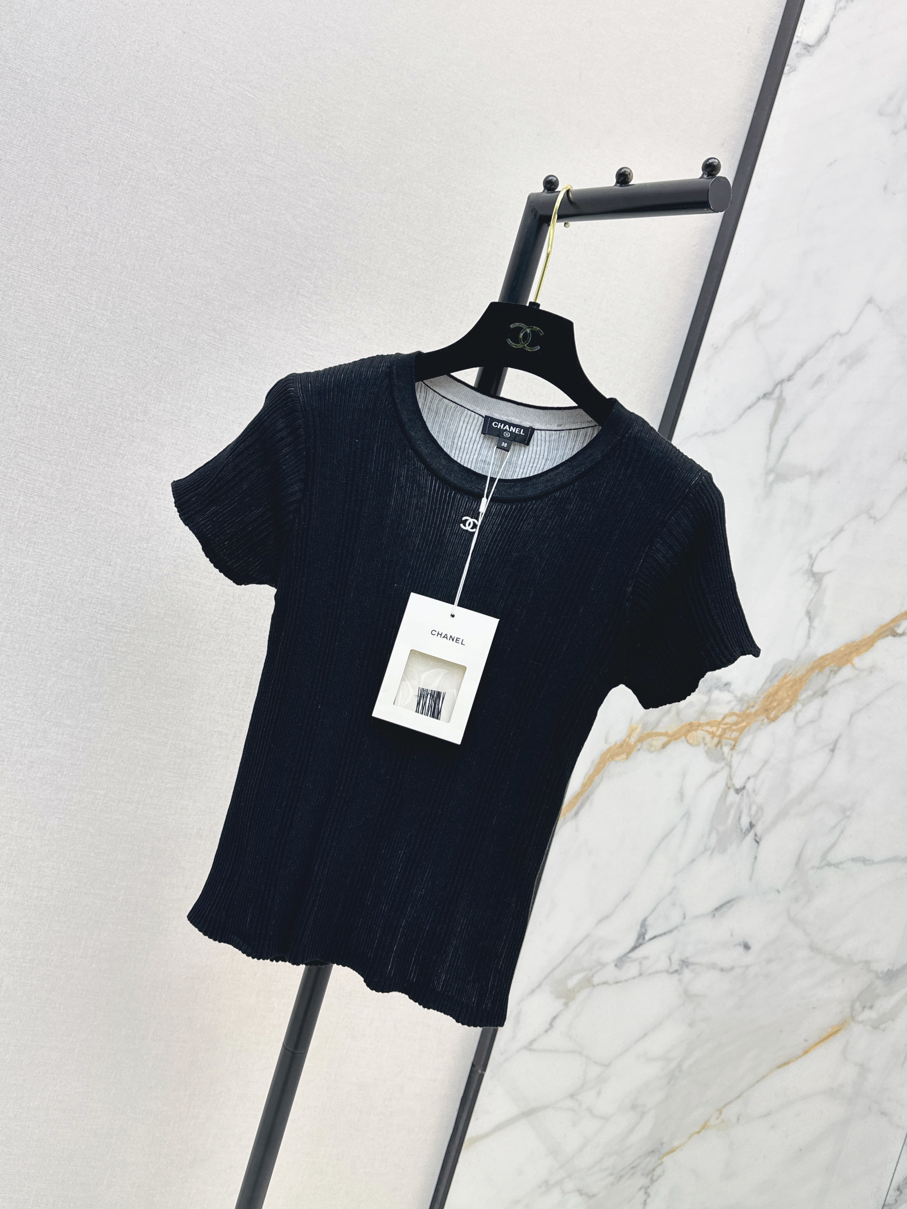 Chan 26ss knit T-shirt