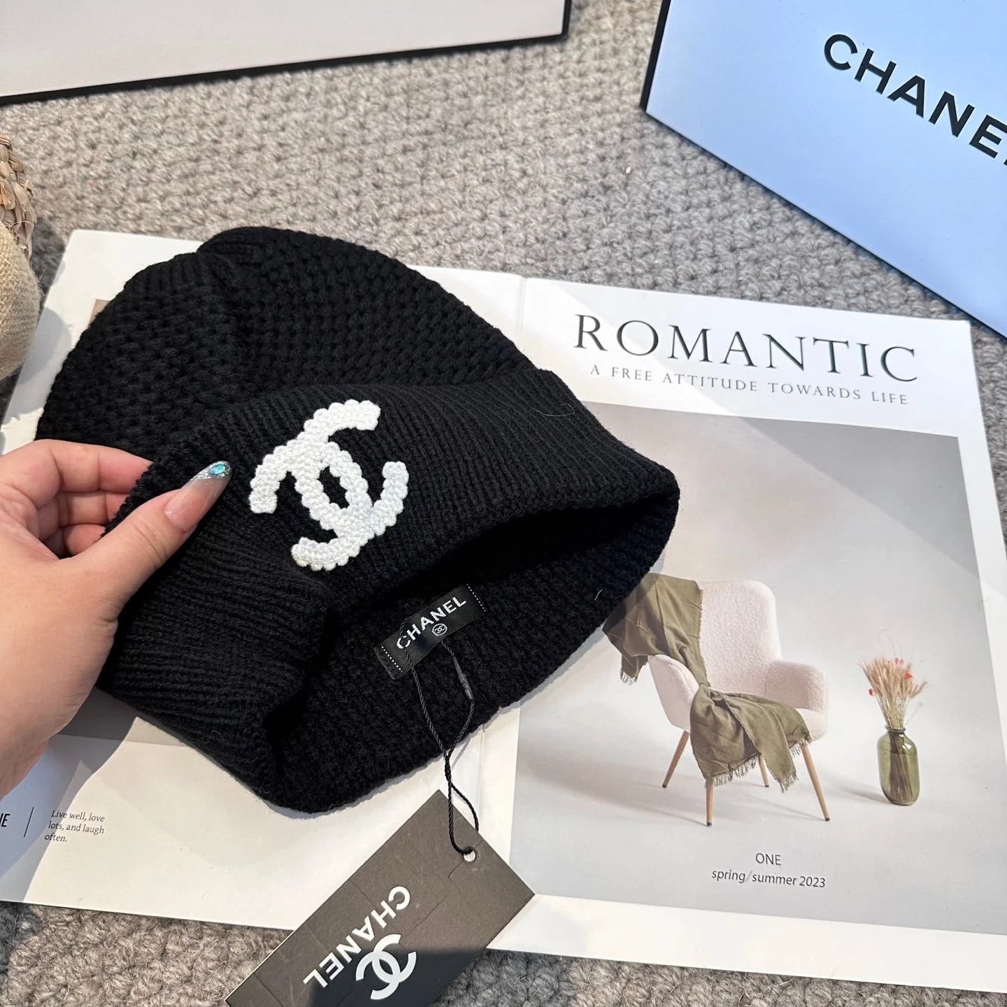 Chan Autumn and winter fashion recommended woolen hats