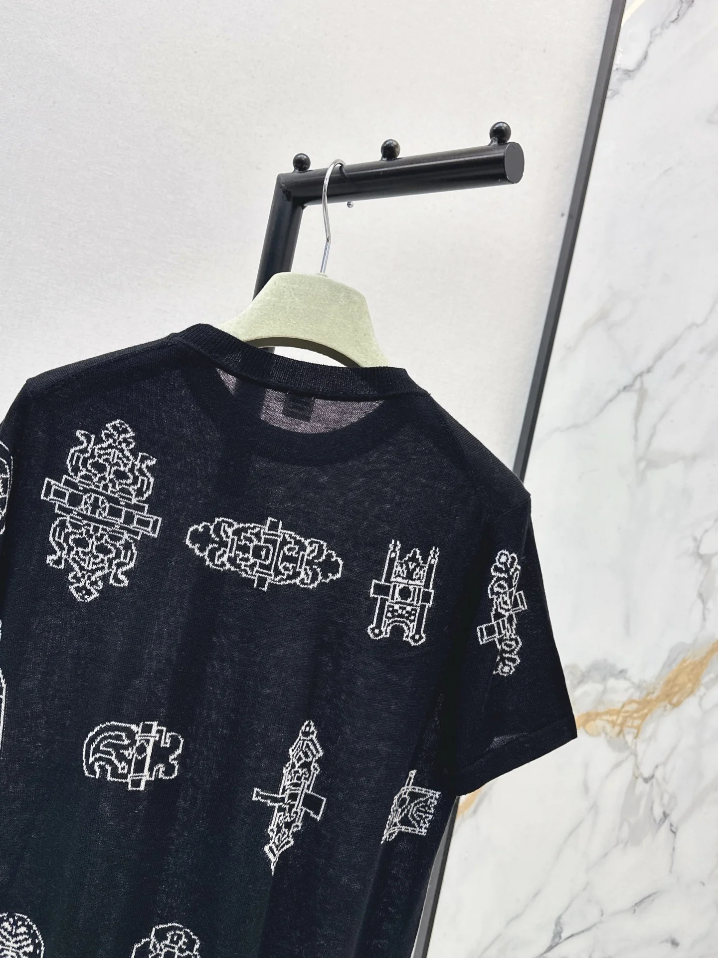 Herm 26ss jacquard  t-shirts