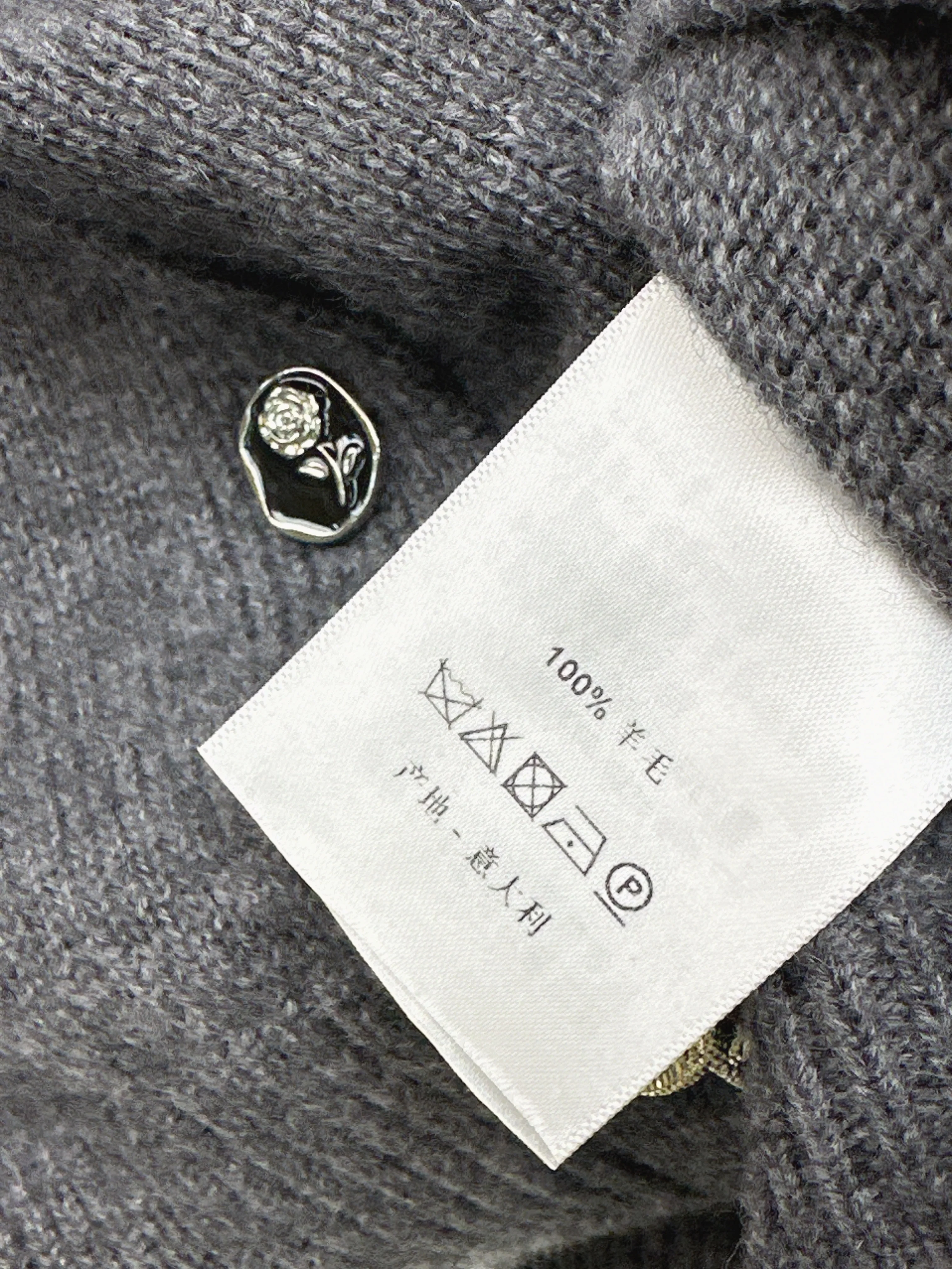 Chan 26ss wool cardigan