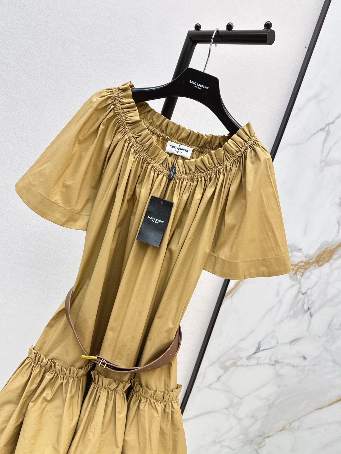 Sain 26ss belted dress