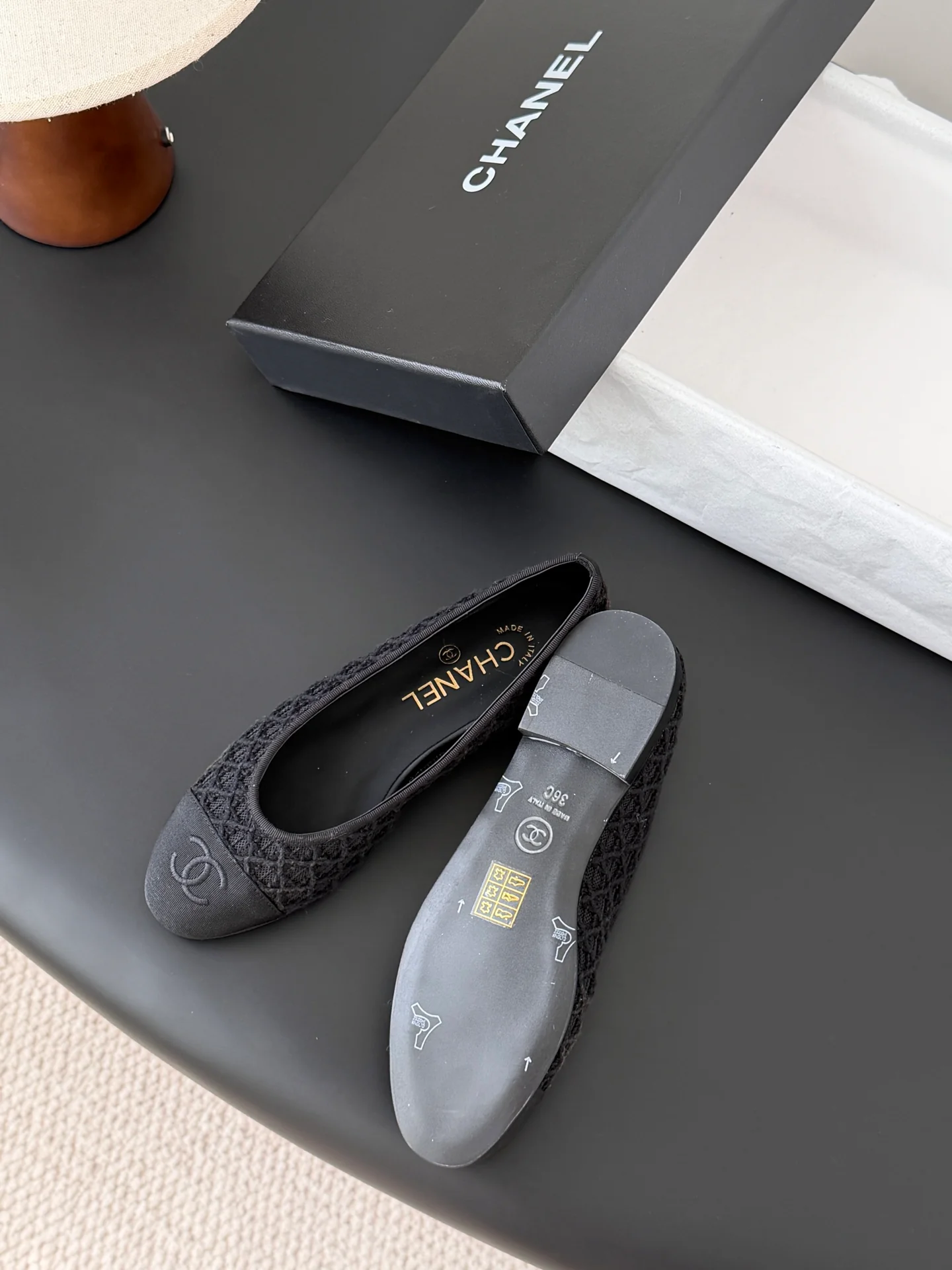 Chan 26ss ballerina shoes