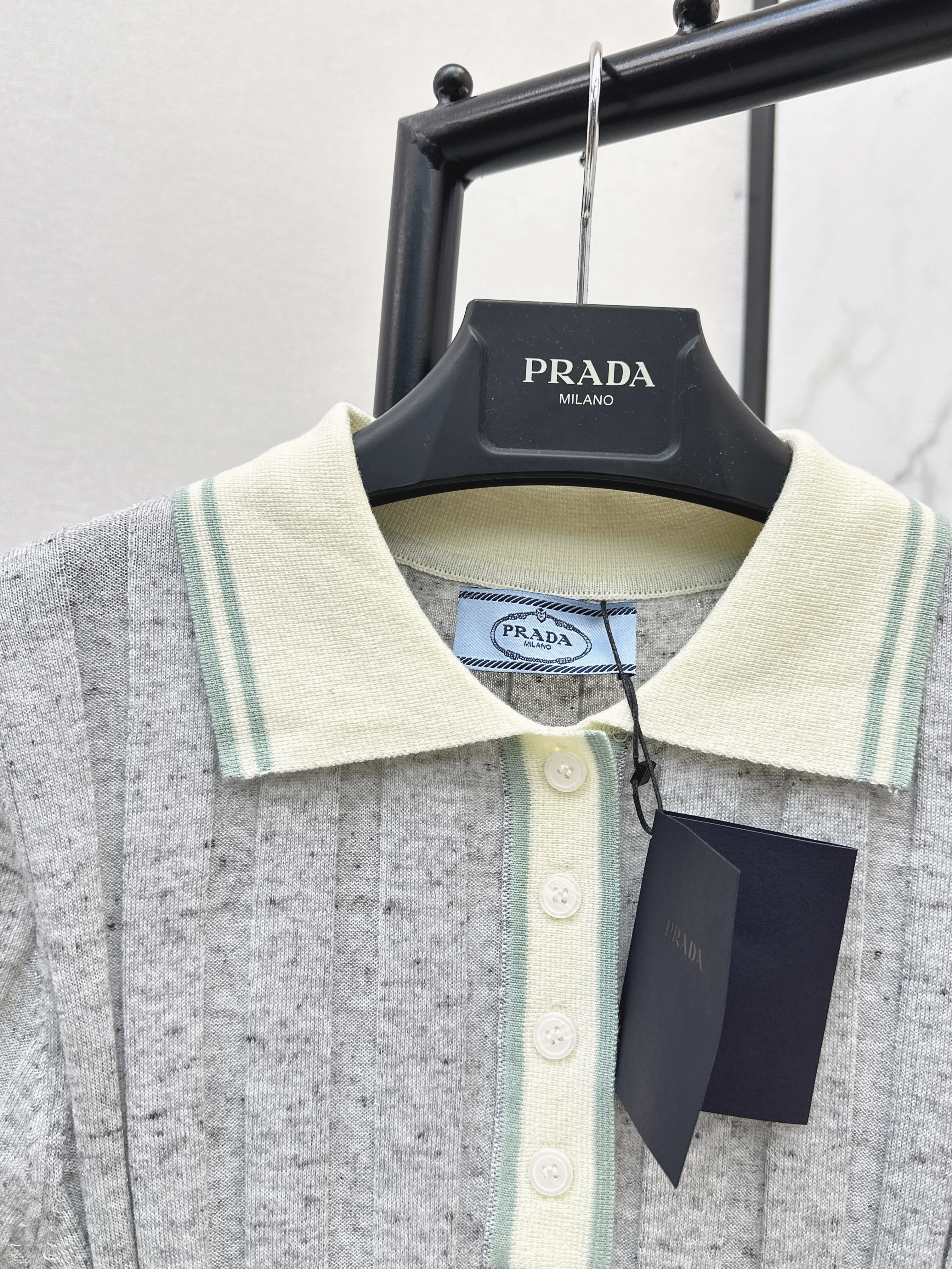 Prad 26ss knit sweater