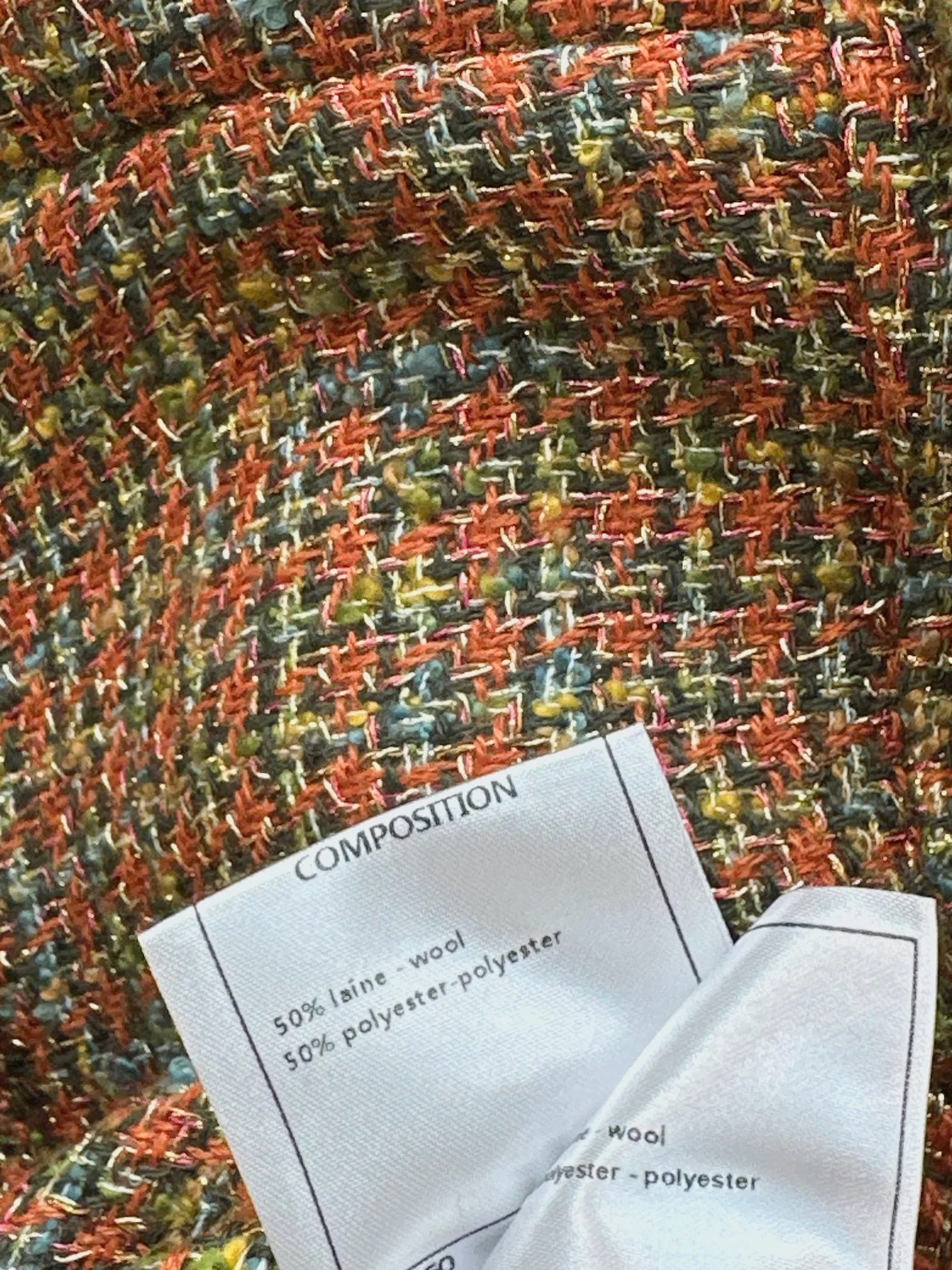 Chan 26ss woven mesh skirt