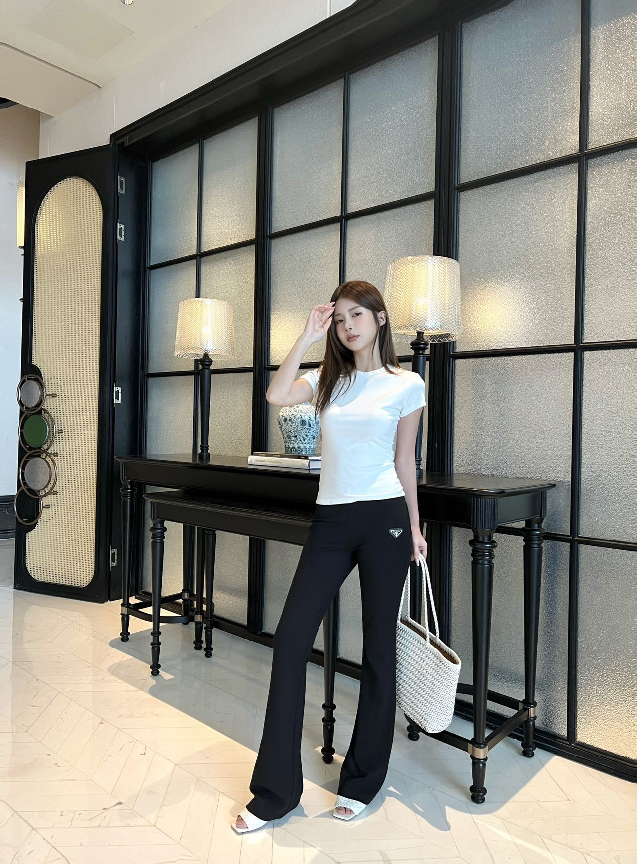 Pra 26ss flared pants