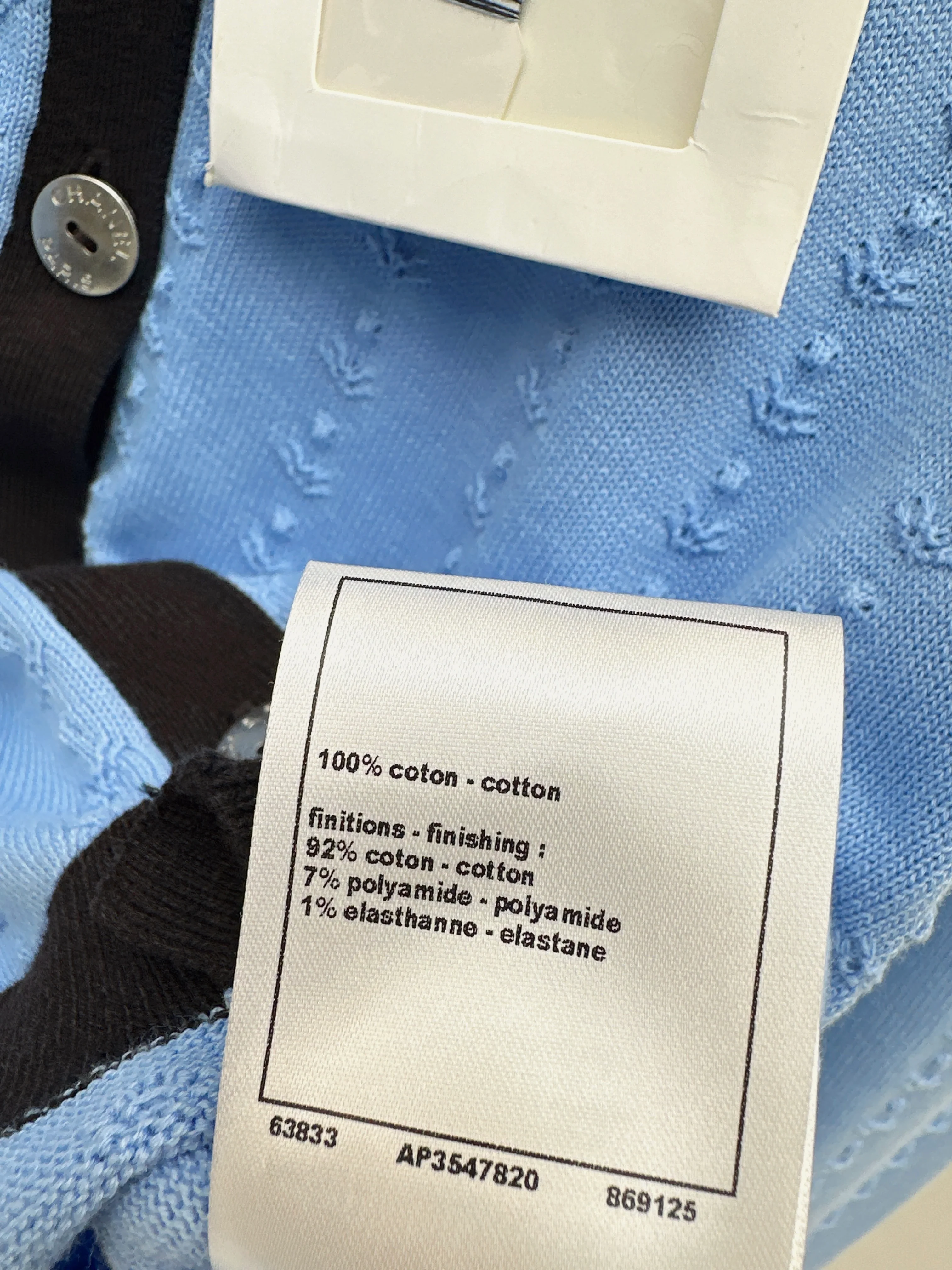 Chan 26ss embroidery cardigan