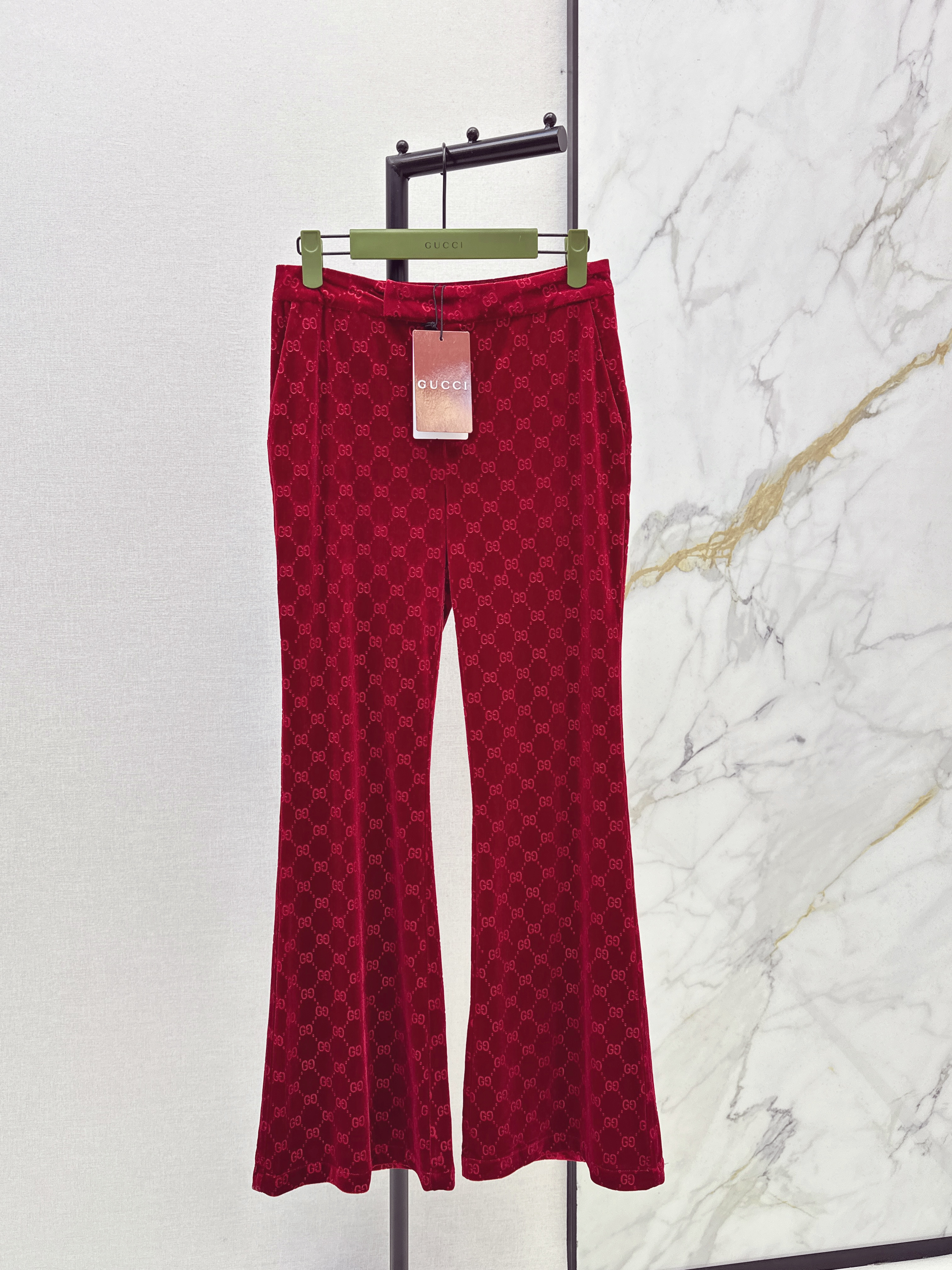 Guc 26ss velvet pants
