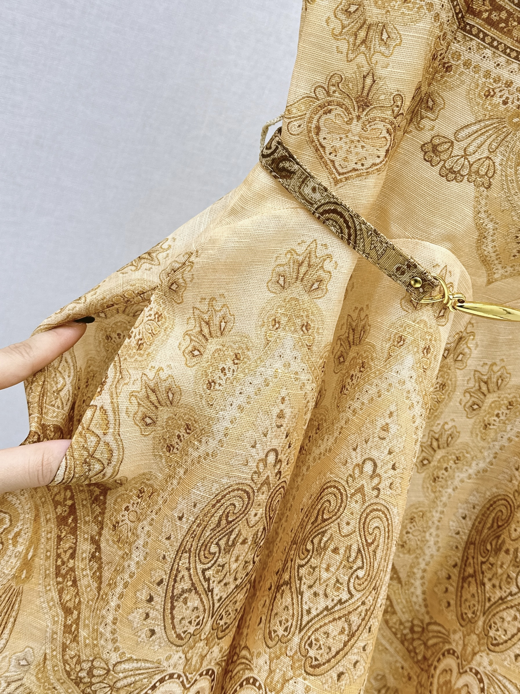 Zimm 26ss print slip dress