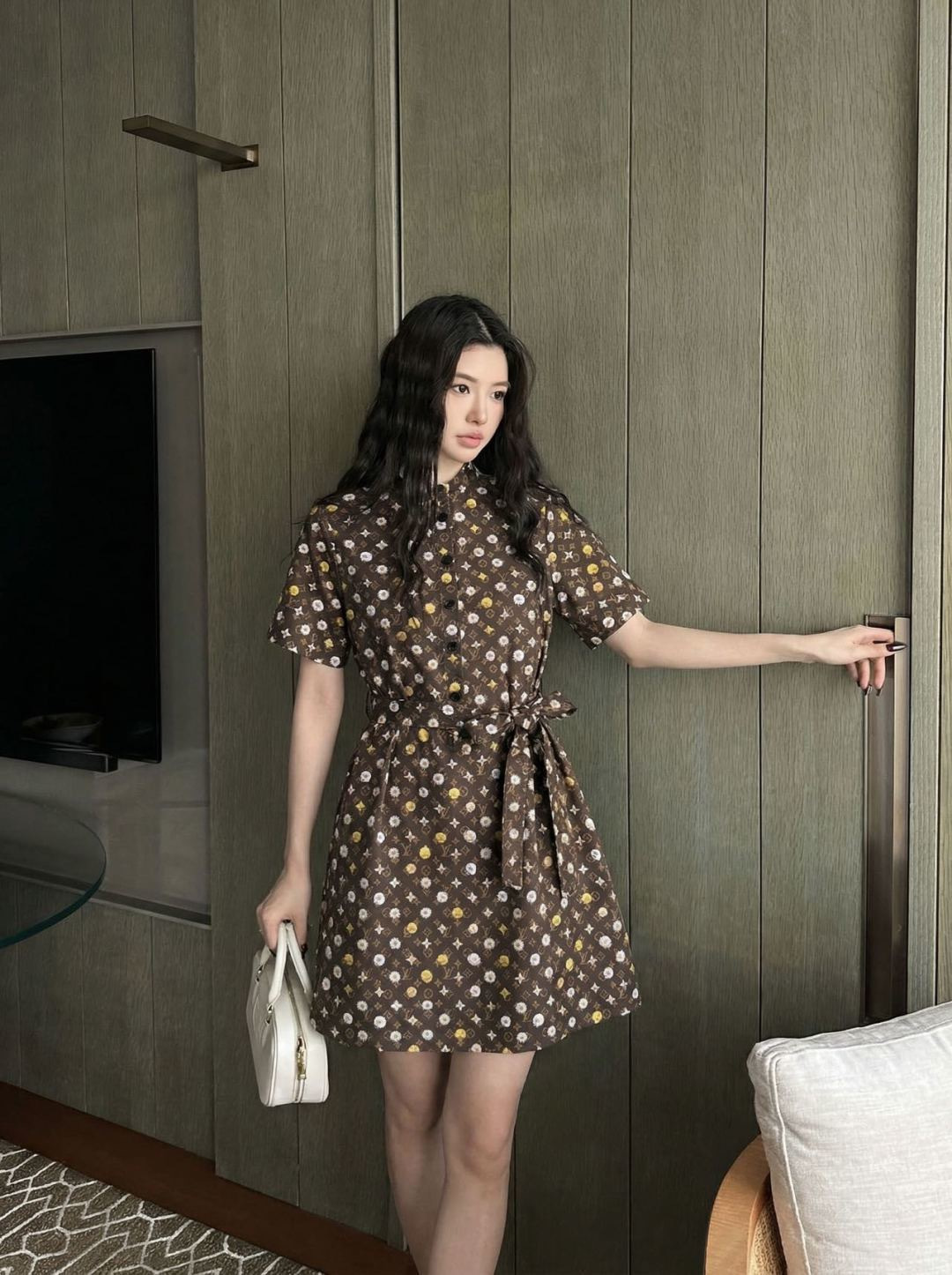 Loui 26ss print dress