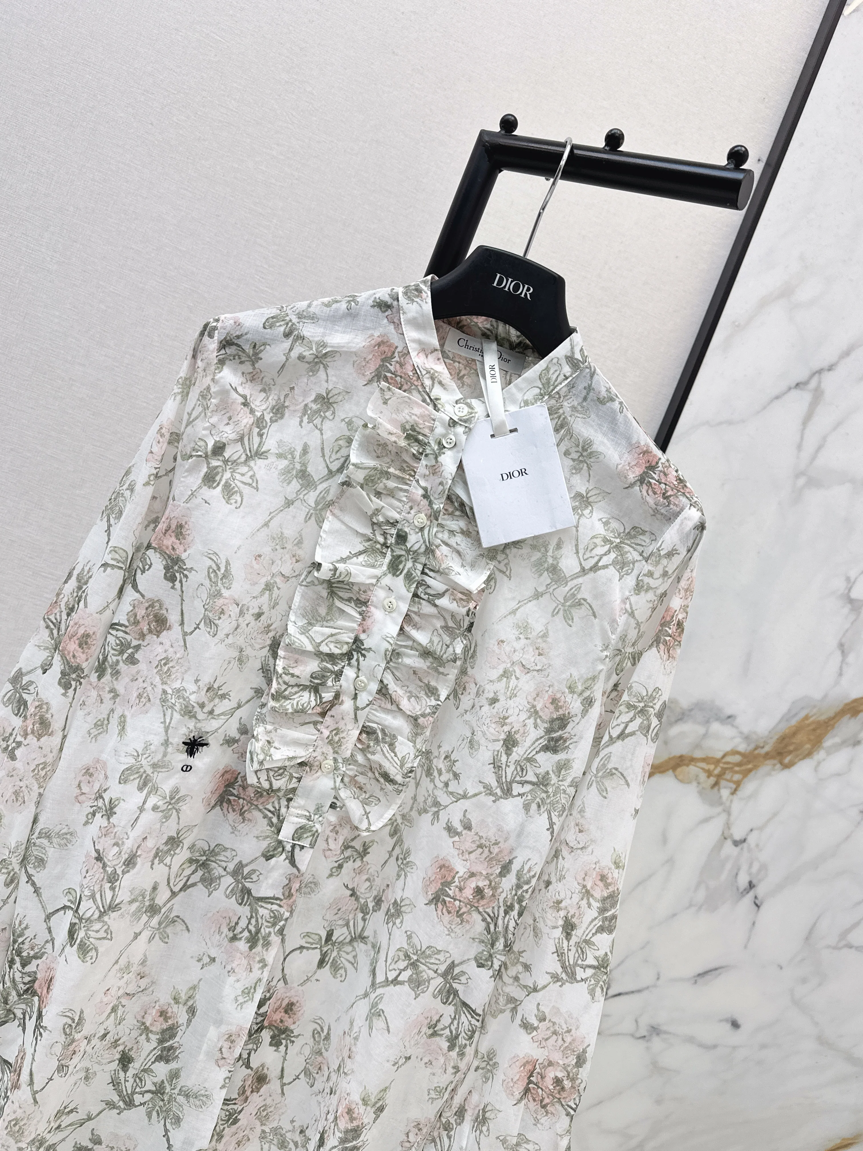 CD 26ss flower print shirts
