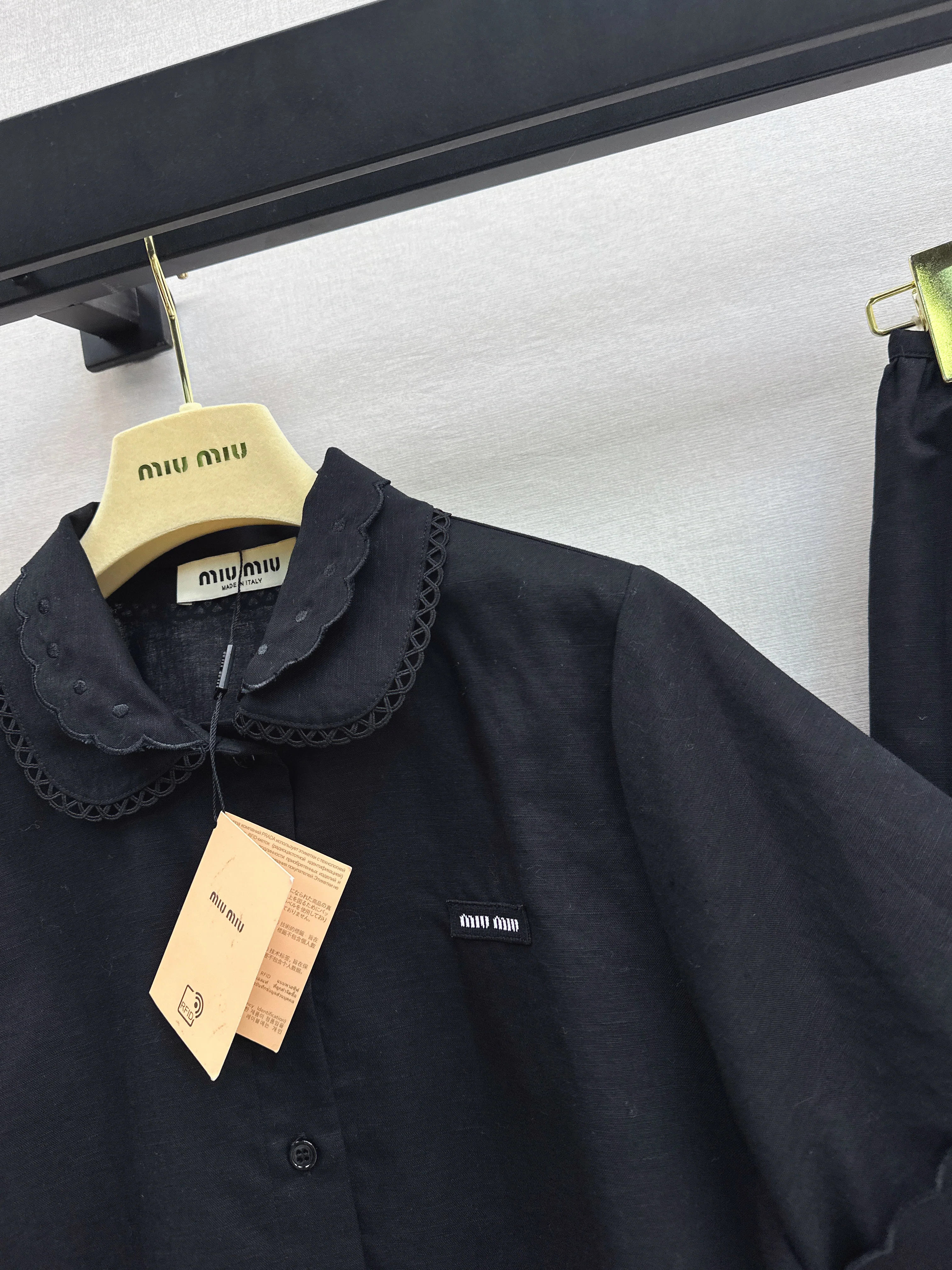 Miu 26ss shirts+skirts outfit sets