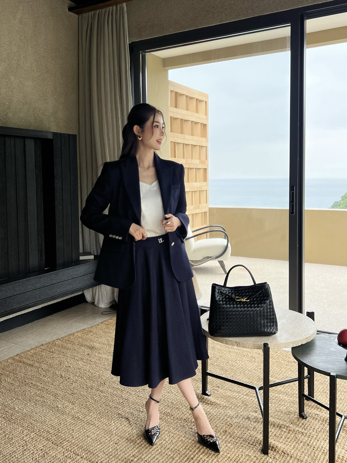 Dolc 26ss pleated skirts