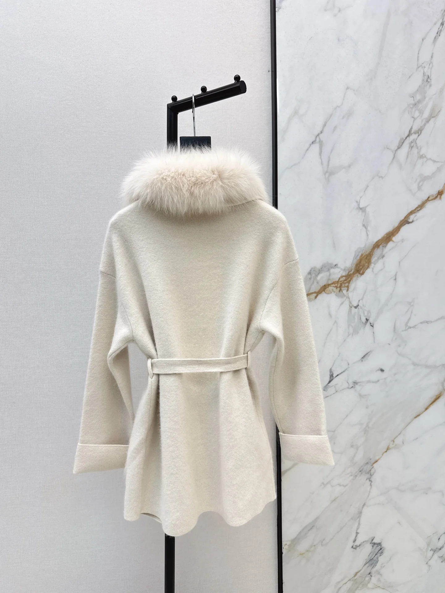 Fend 25fw knit wrap coats