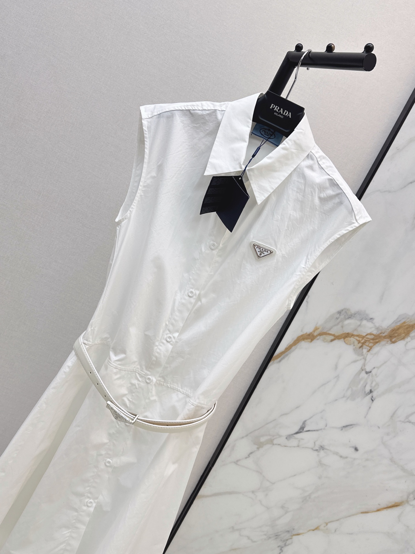 CD 26ss sleeveless polo dress
