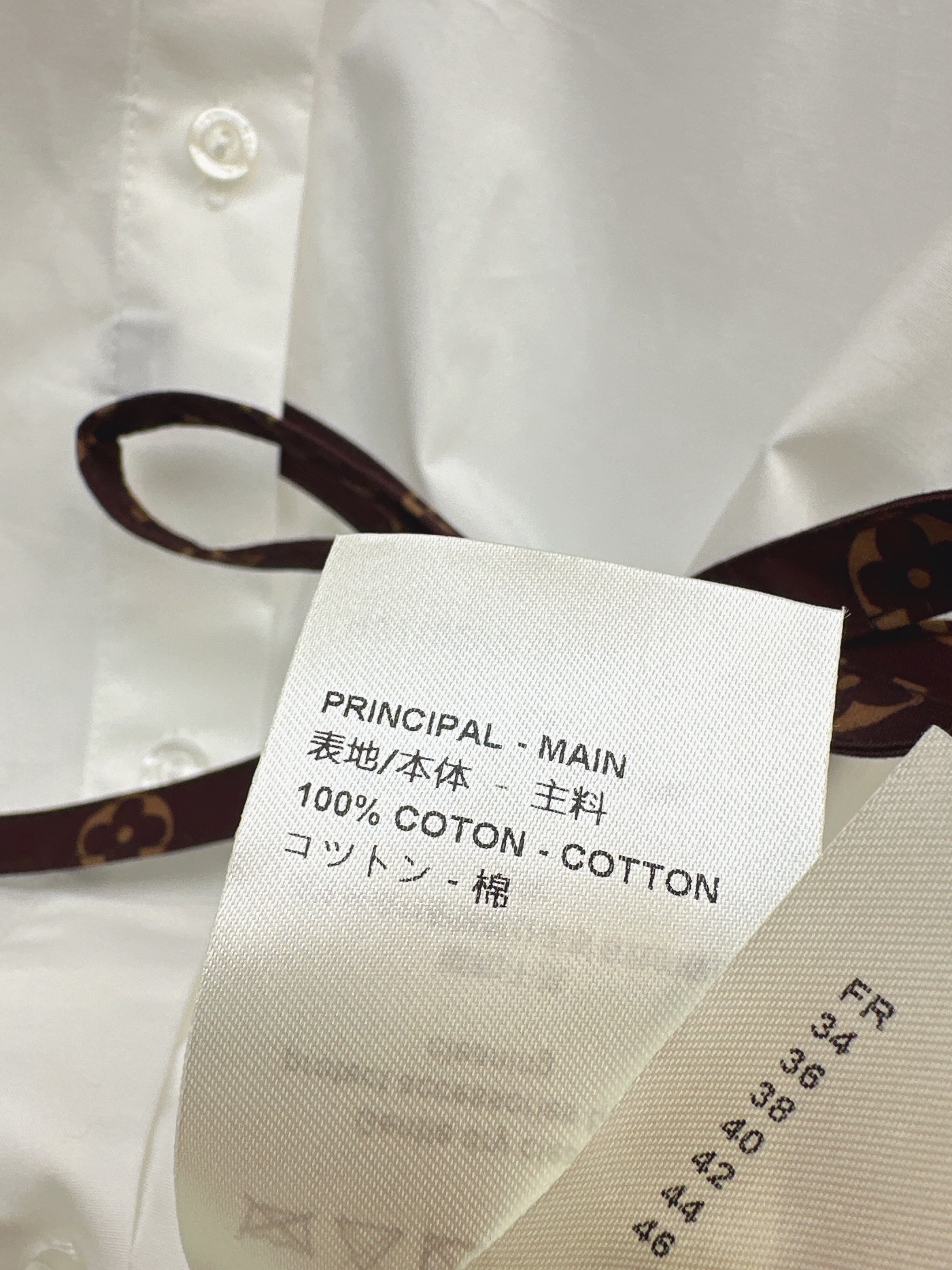 Loui 26ss side-tie shirt