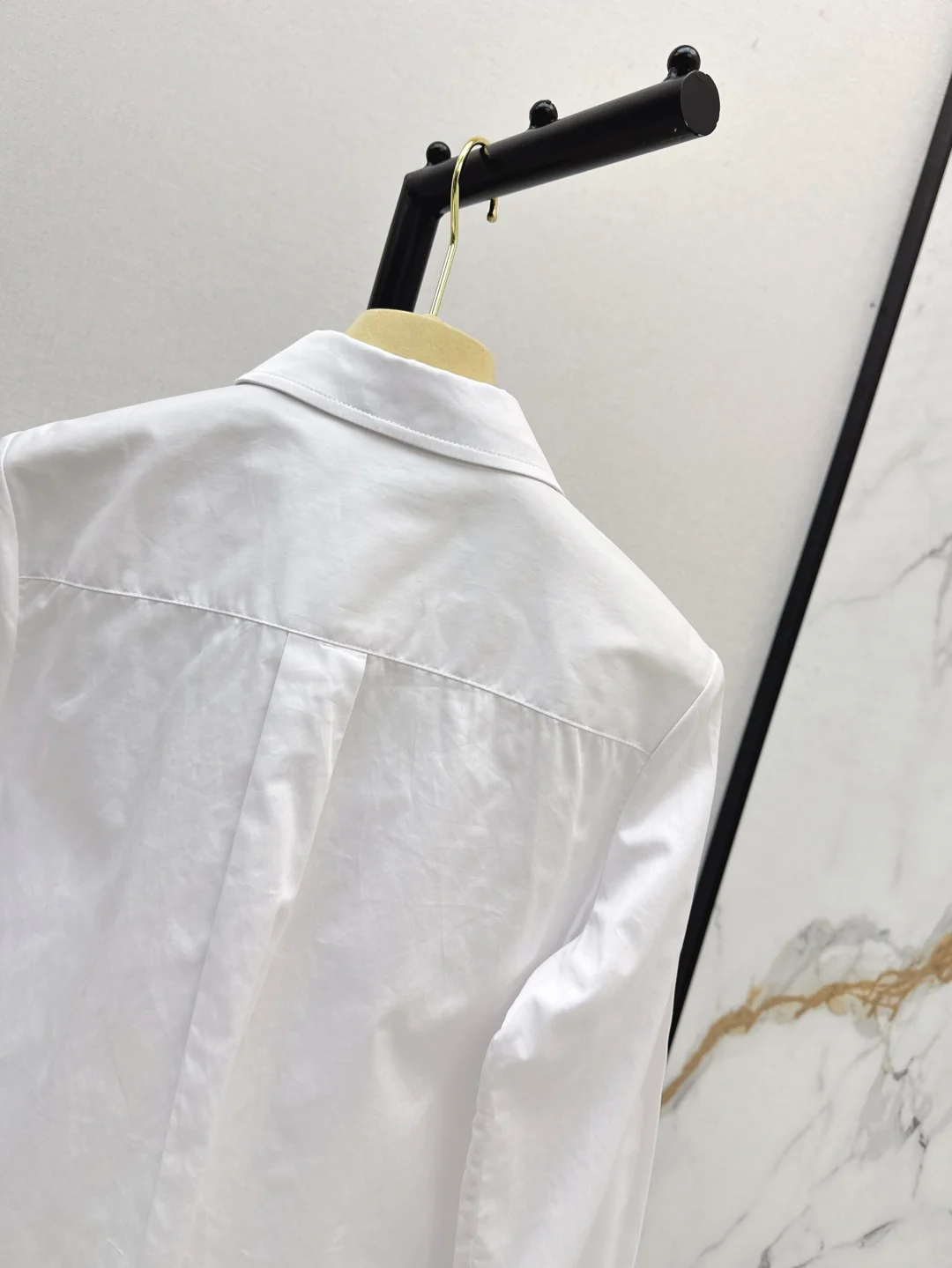 Miu 26ss rhinestones shirts