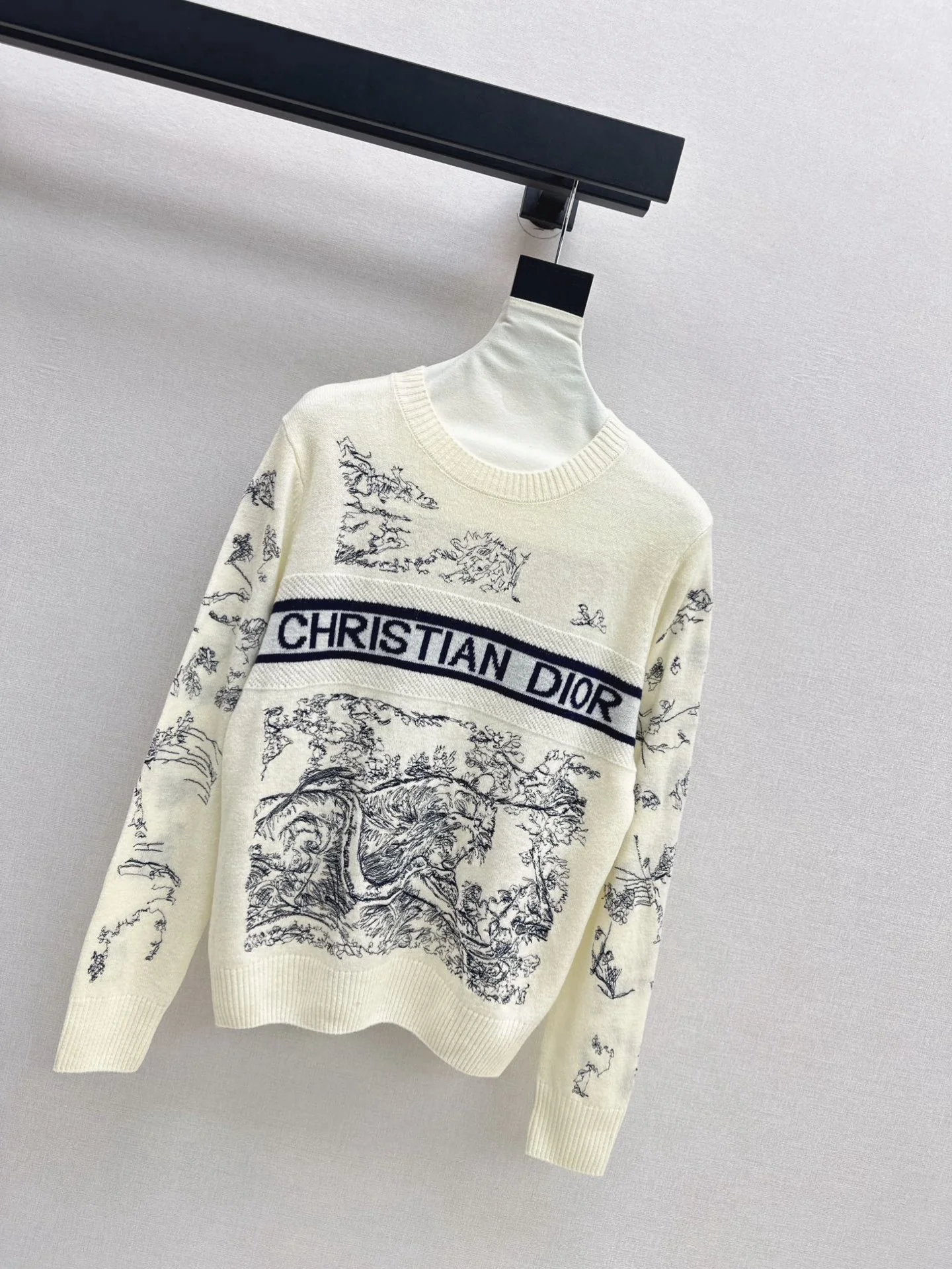 CD 26ss embroidery sweater