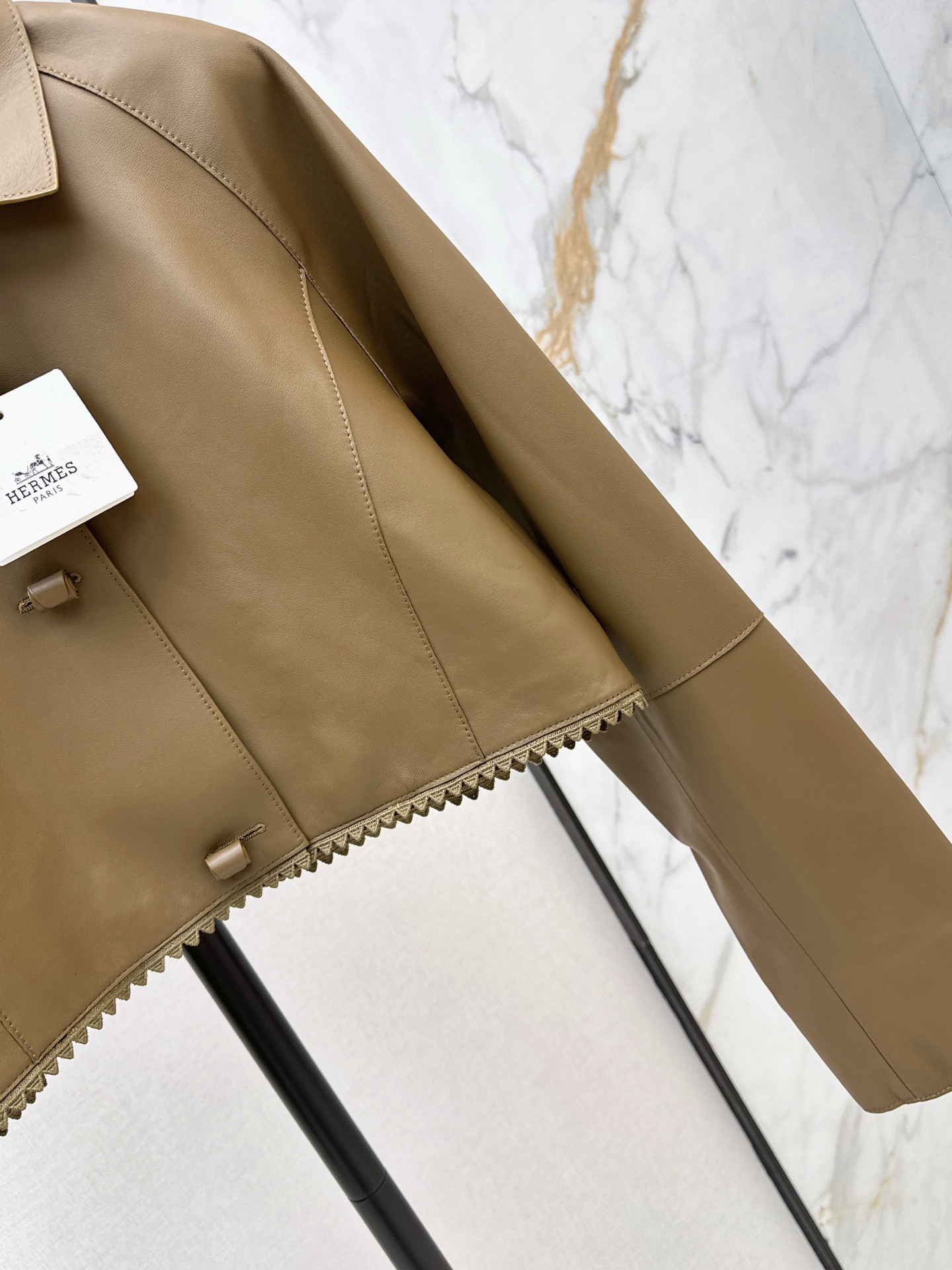 Her 26ss leather jacket
