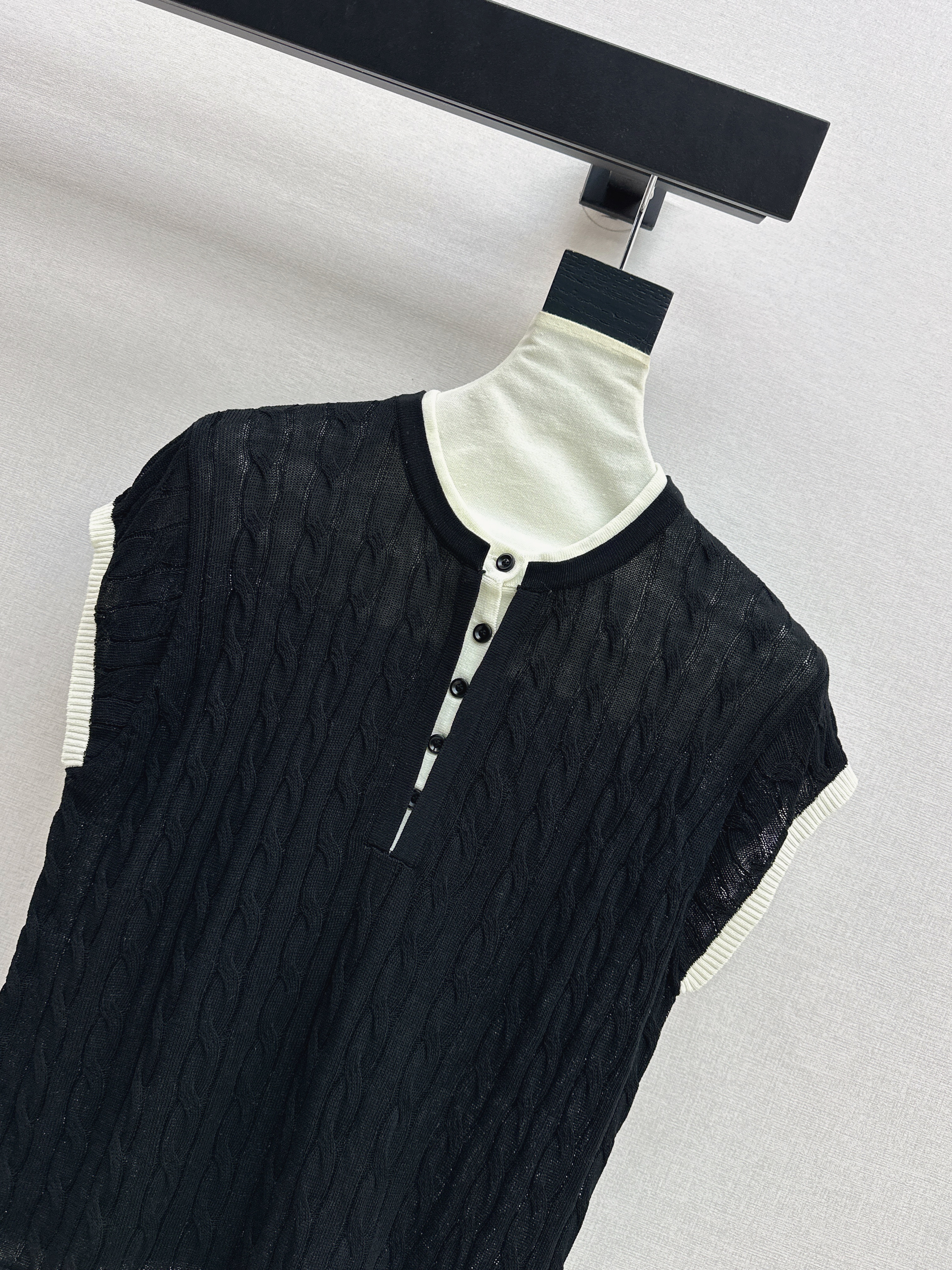 Ralp 26ss sleeveless knitwear
