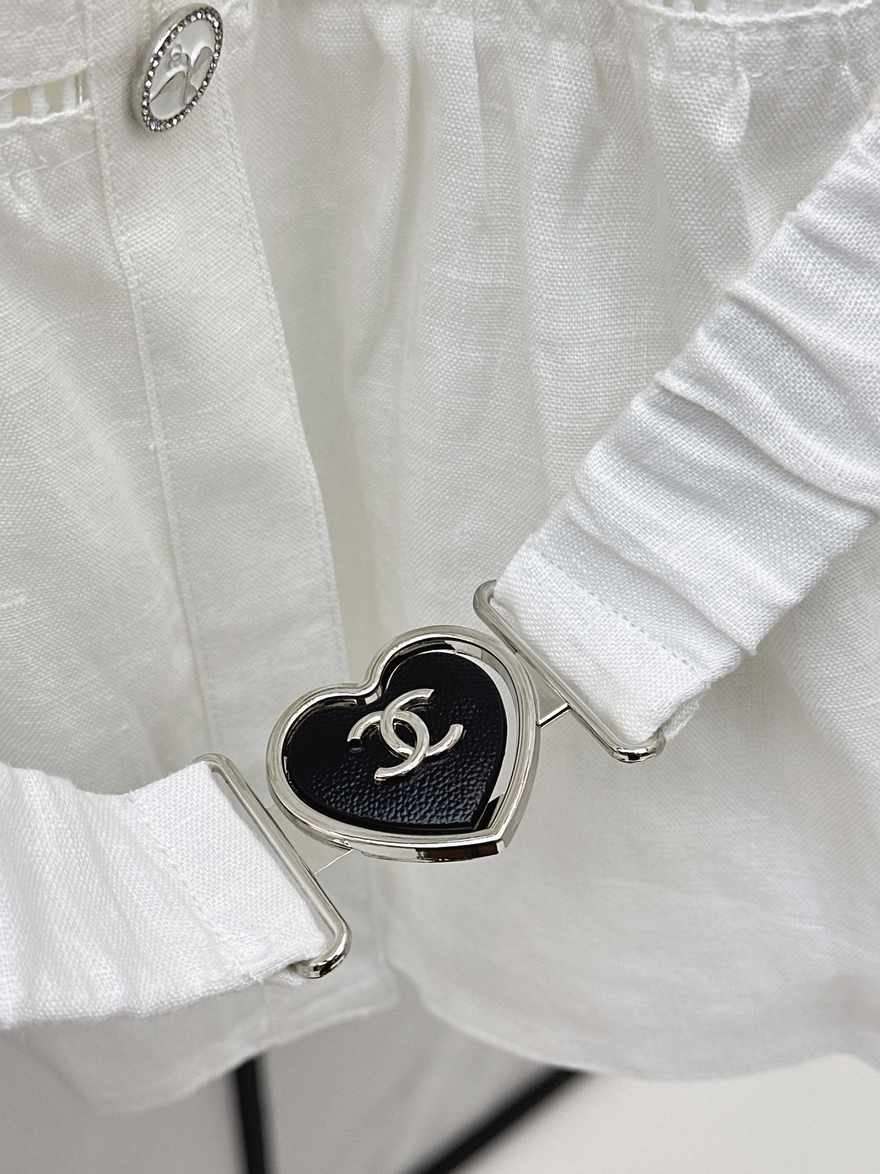 Chan 26ss belted shirt