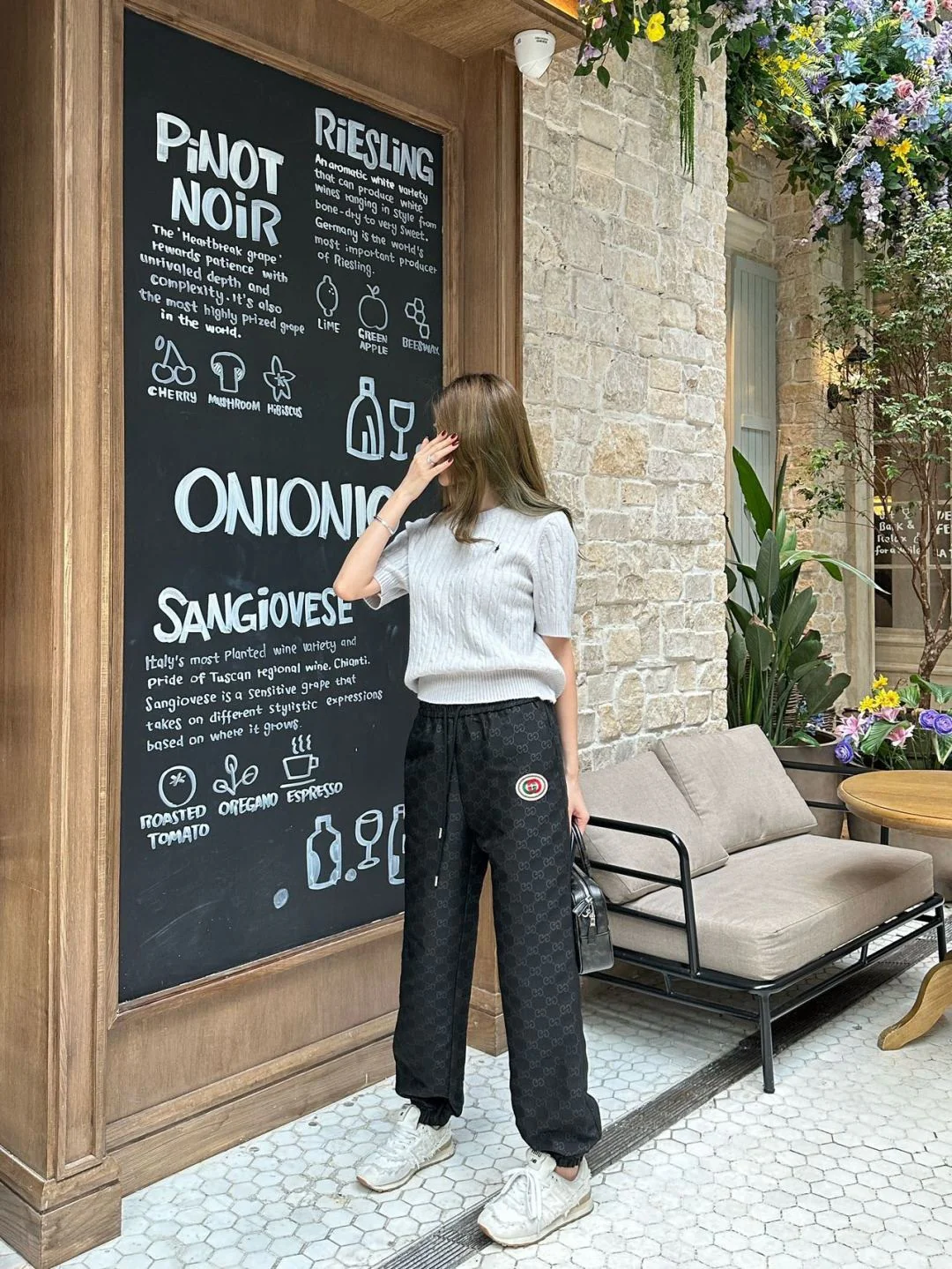 Guc 25fw casual pants