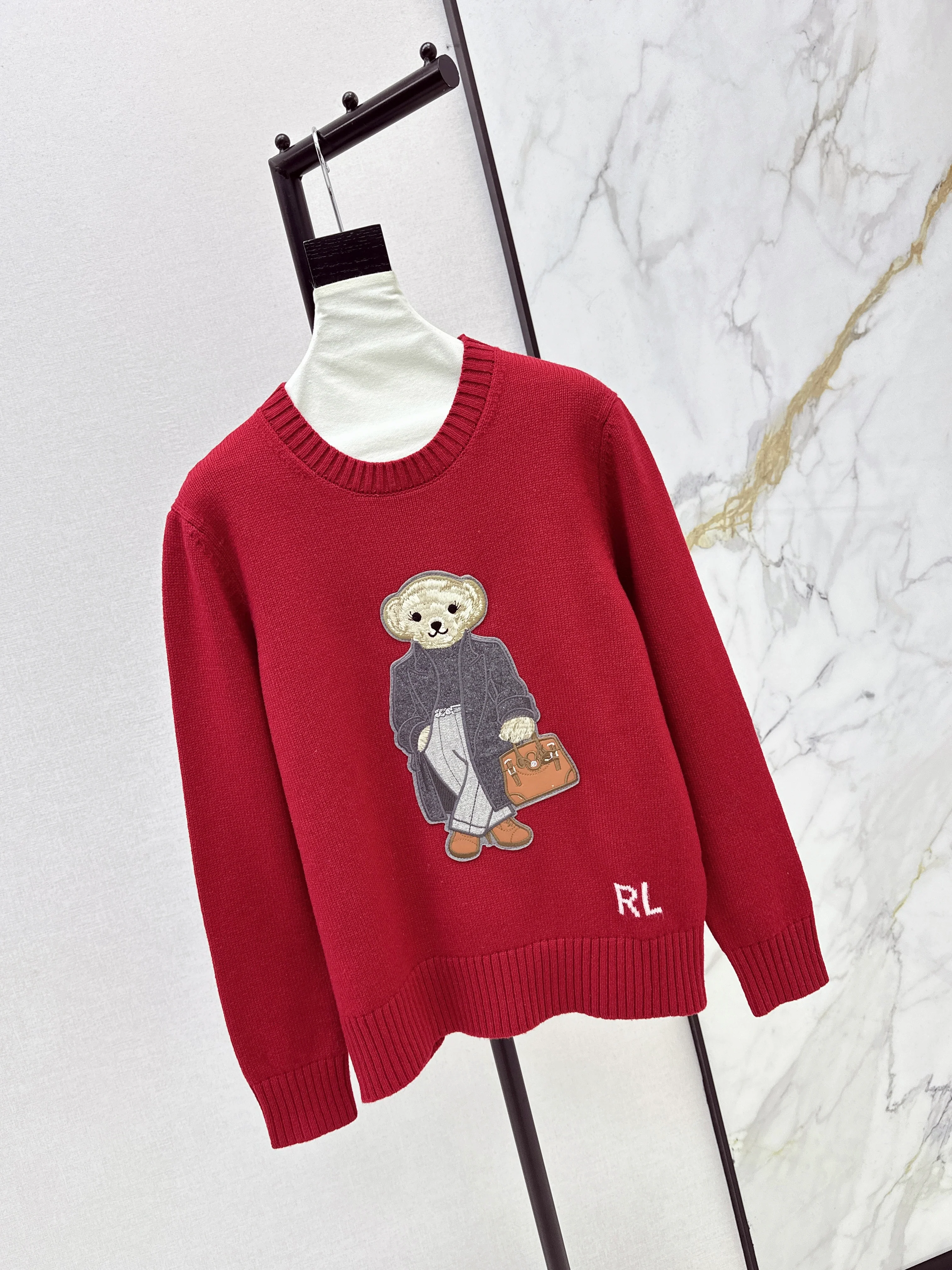 Ralp 26ss embroidery sweater
