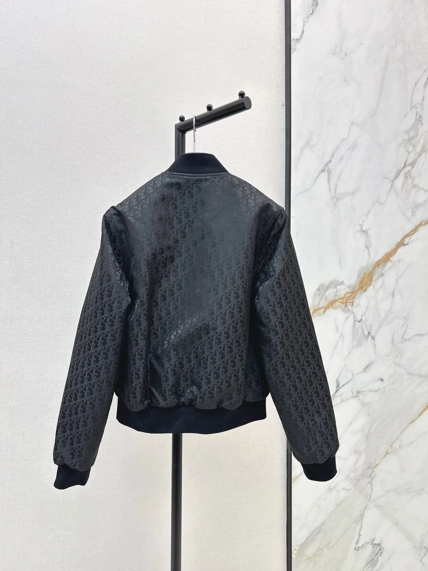 CD 25fw jacquard bomber jacket