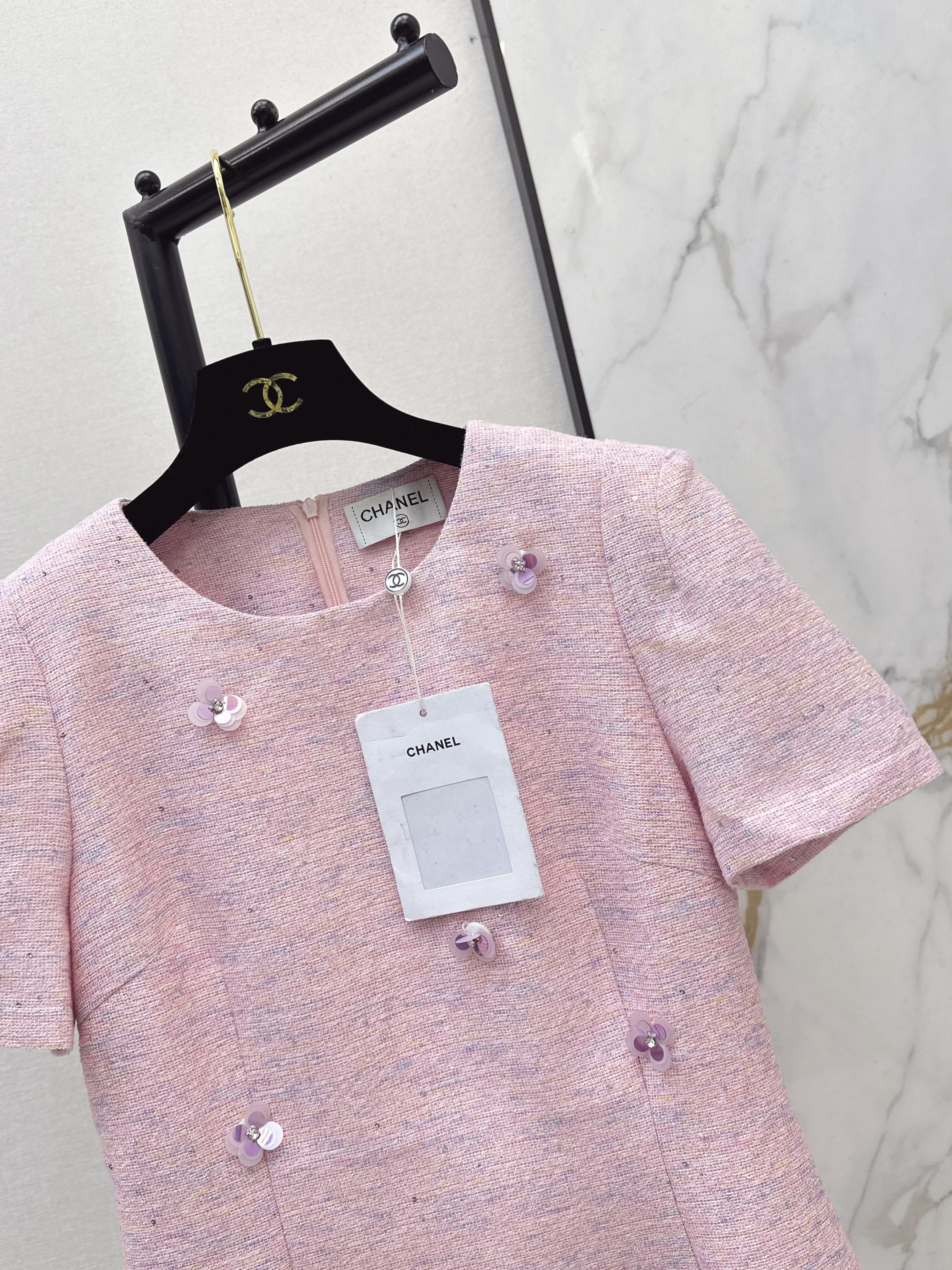 Chan 26ss sequin dress