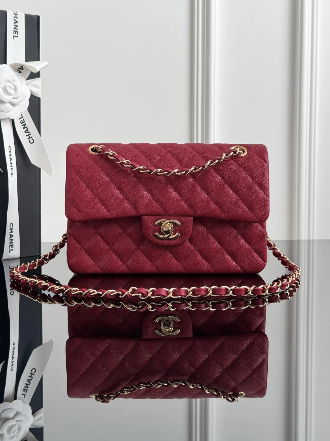 Chan CF23 chain shoulder bag