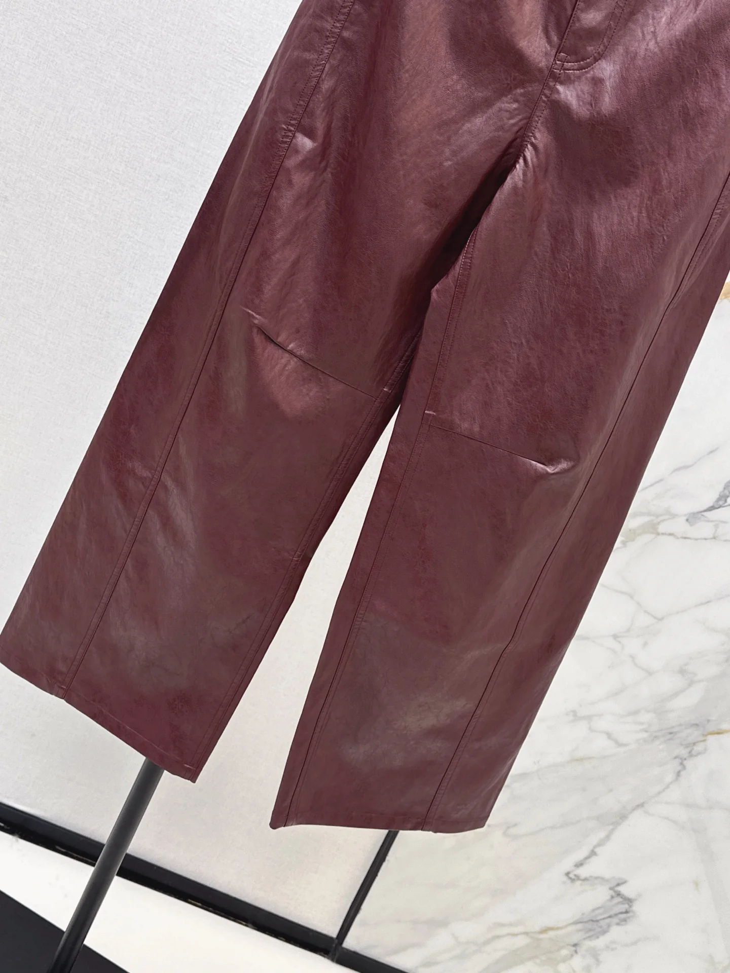 Row 25fw leather pants