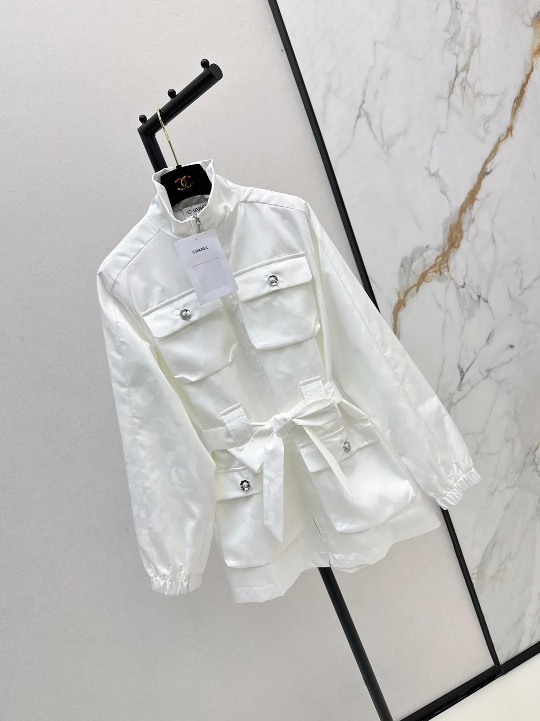 Chan 26ss belted jacket