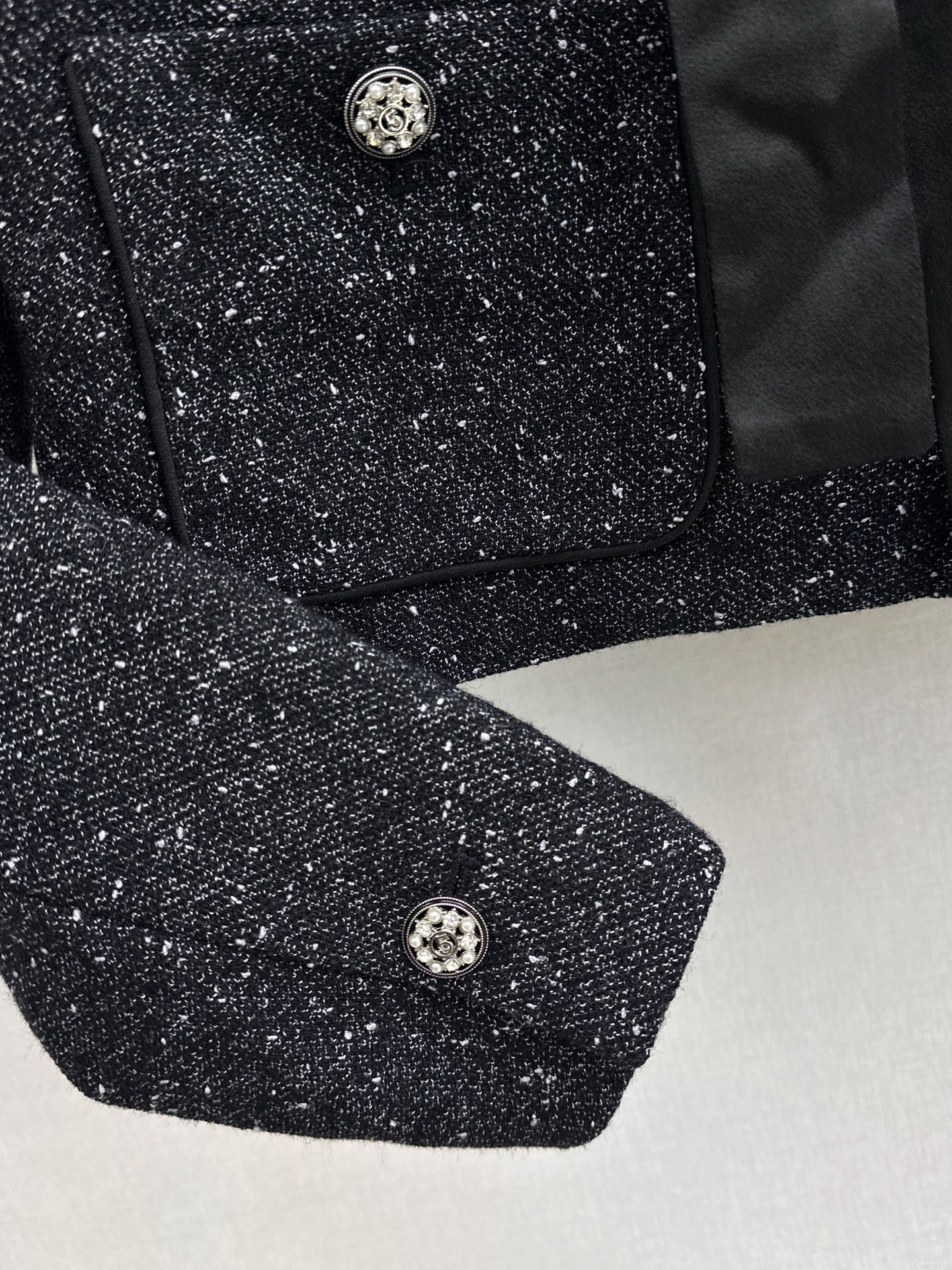 Chan 25fw tweed woven jacket