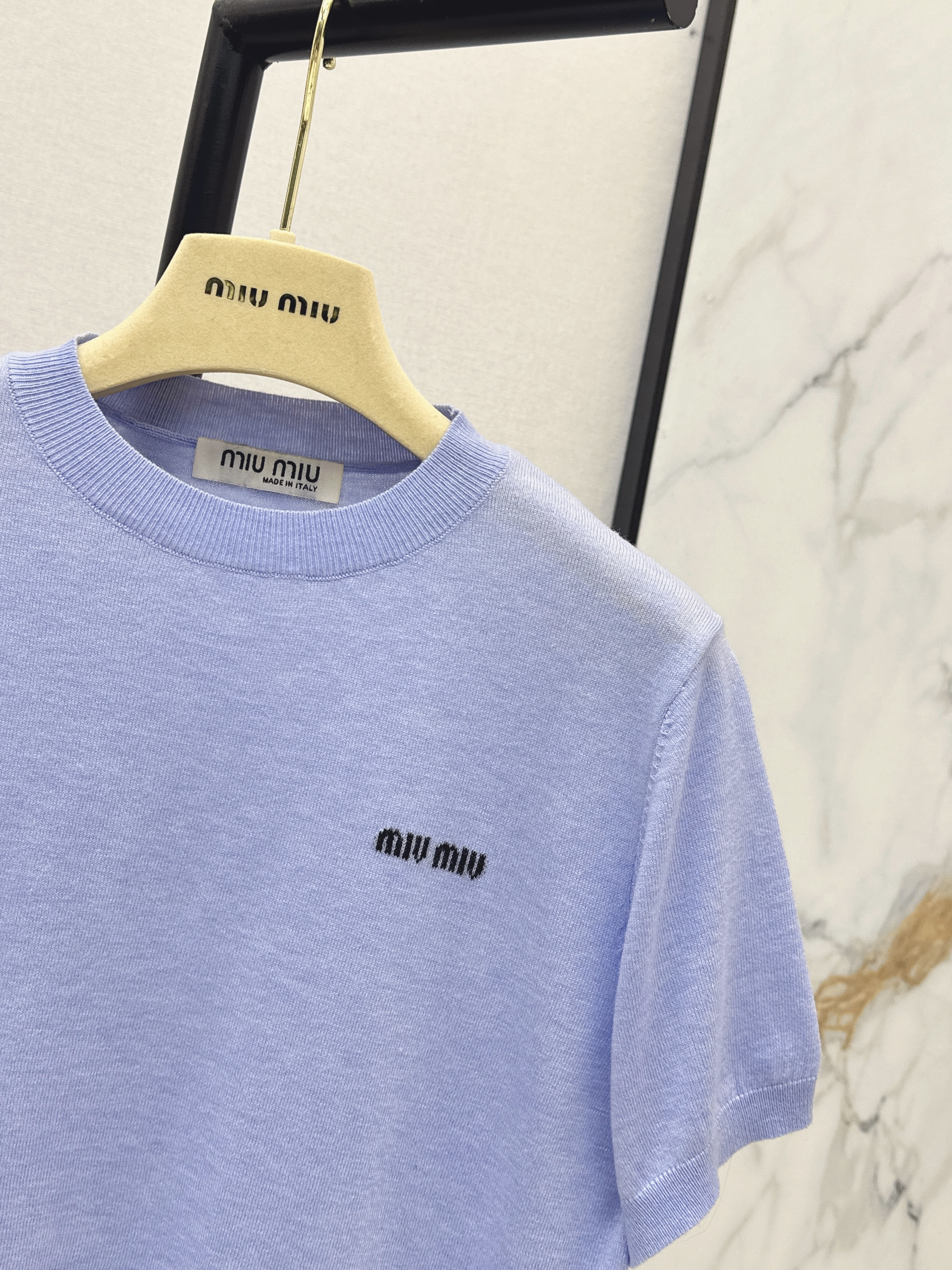 Miu 26ss contract lace knitwear
