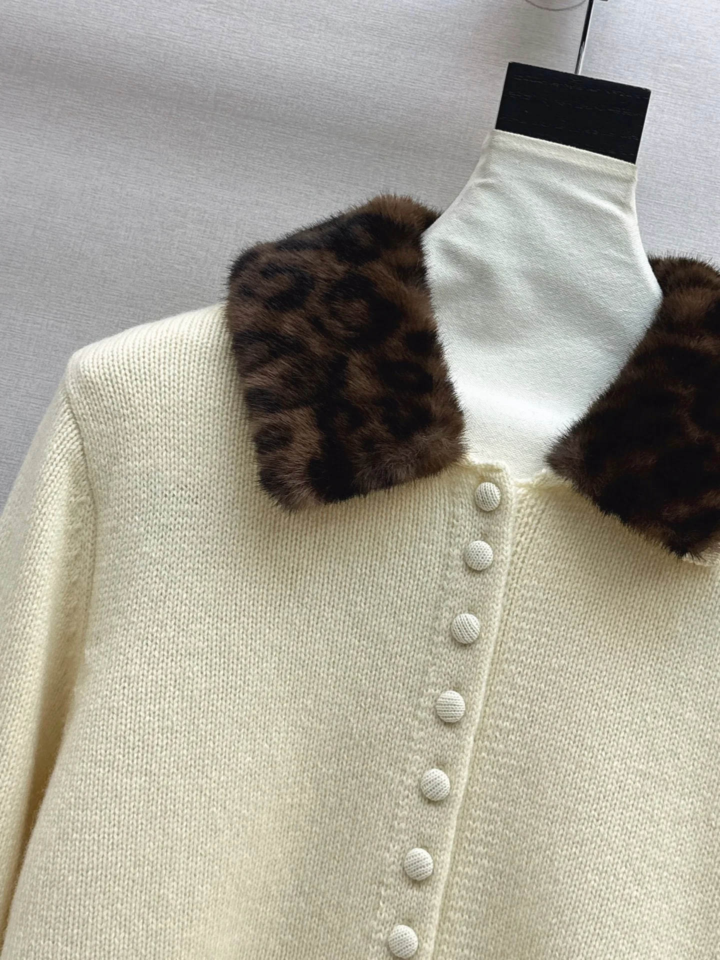 Miu 25fw wool cardigan