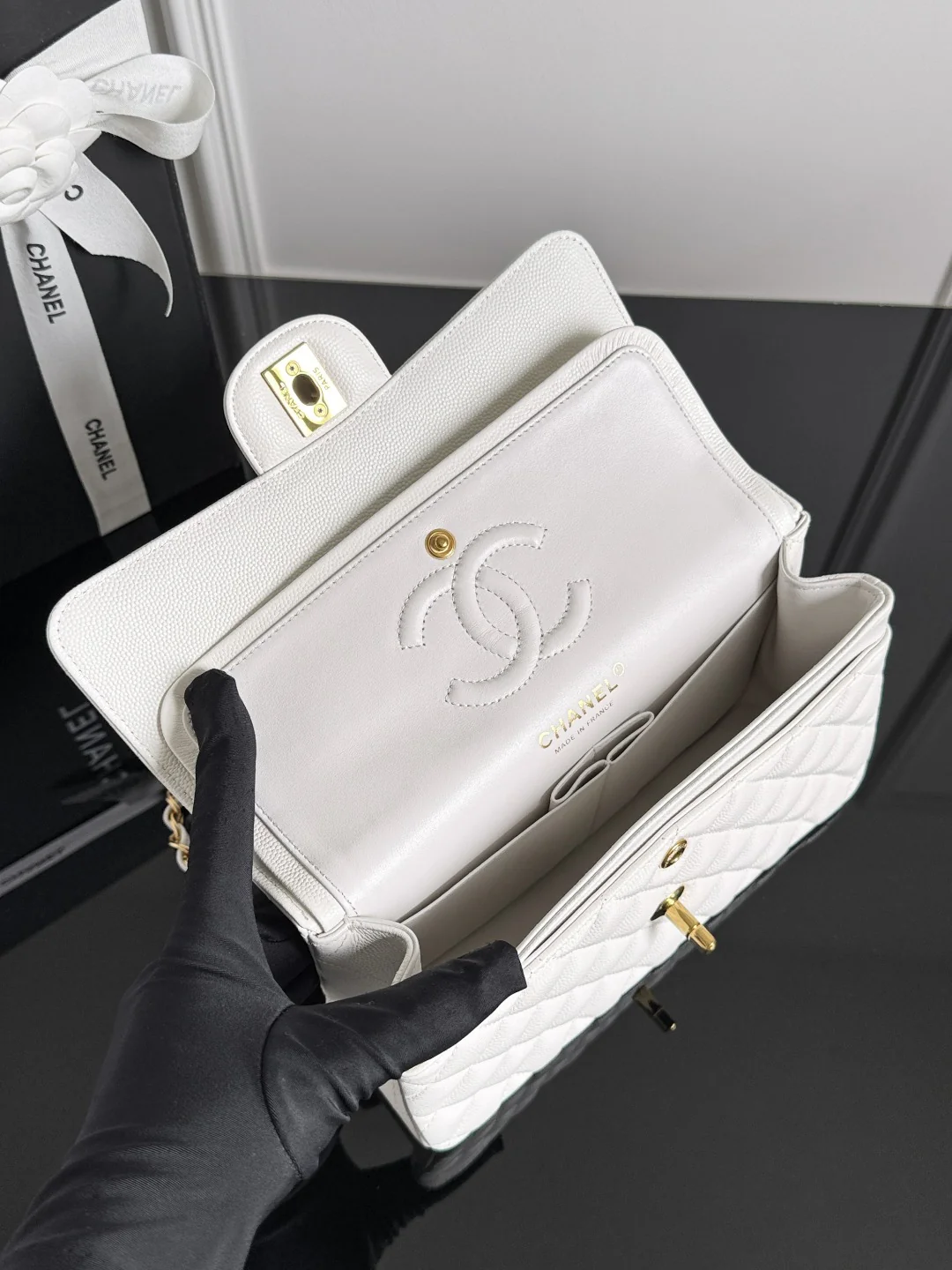 Chan cf23 chain shoulder bag